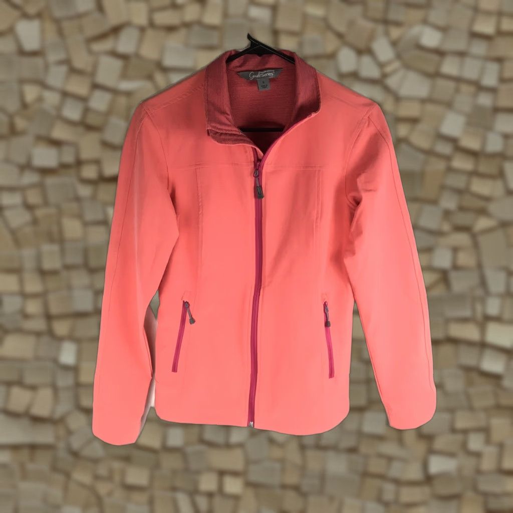 Pinko Guide Series Jacket Women’s Small Pink Windbreaker Full Zip - Gander Mountain Shell, Lined, Regular Size, Free Return, Used Size S / US 4 / IT 40 - 1 Thumbnail