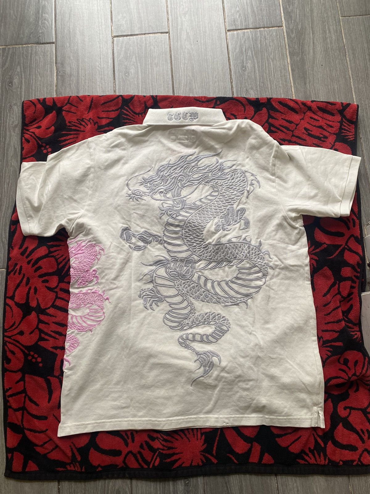 Supreme Supreme The Great China Wall Dragon Polo Medium Size US M / EU 48-50 / 2 - 2 Thumbnail
