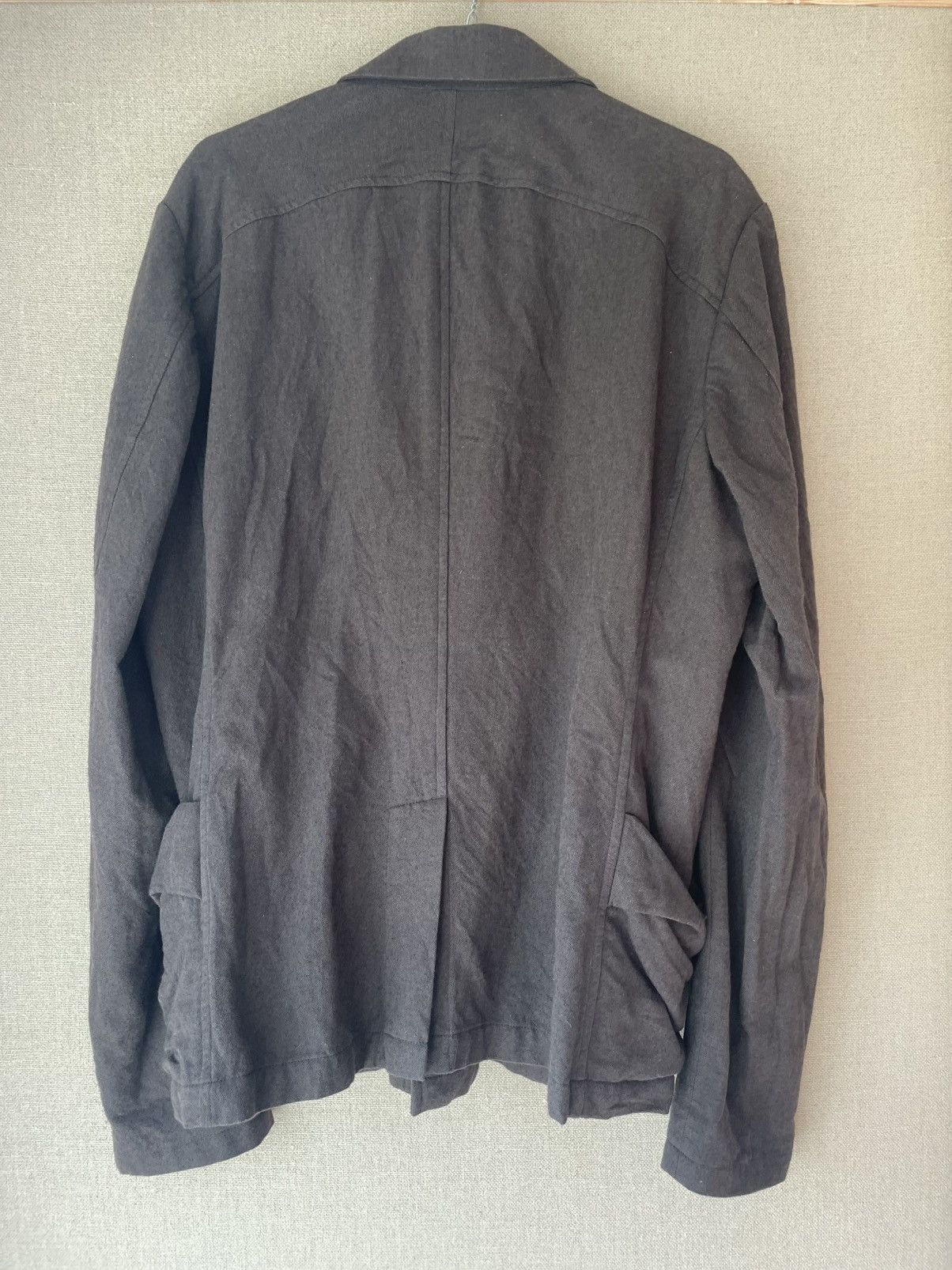 Kazuyuki Kumagai Attachment Light wool blend jacket Size US M / EU 48-50 / 2 - 2 Thumbnail