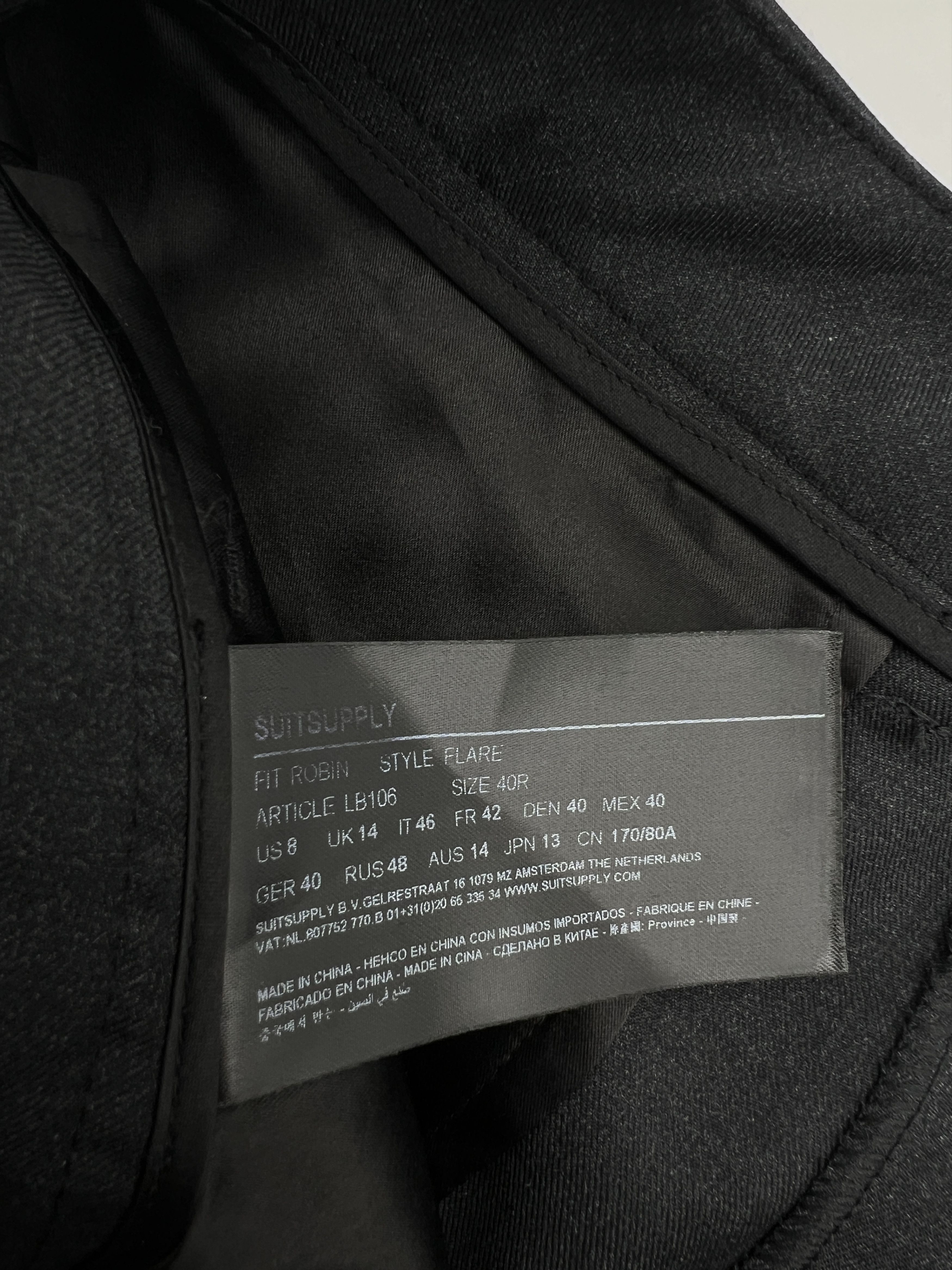 Other Robin Flare Wool Size EU:40R; UK:14; US:8 - W32 L34 Size 32" / US 10 / IT 46 - 7 Thumbnail