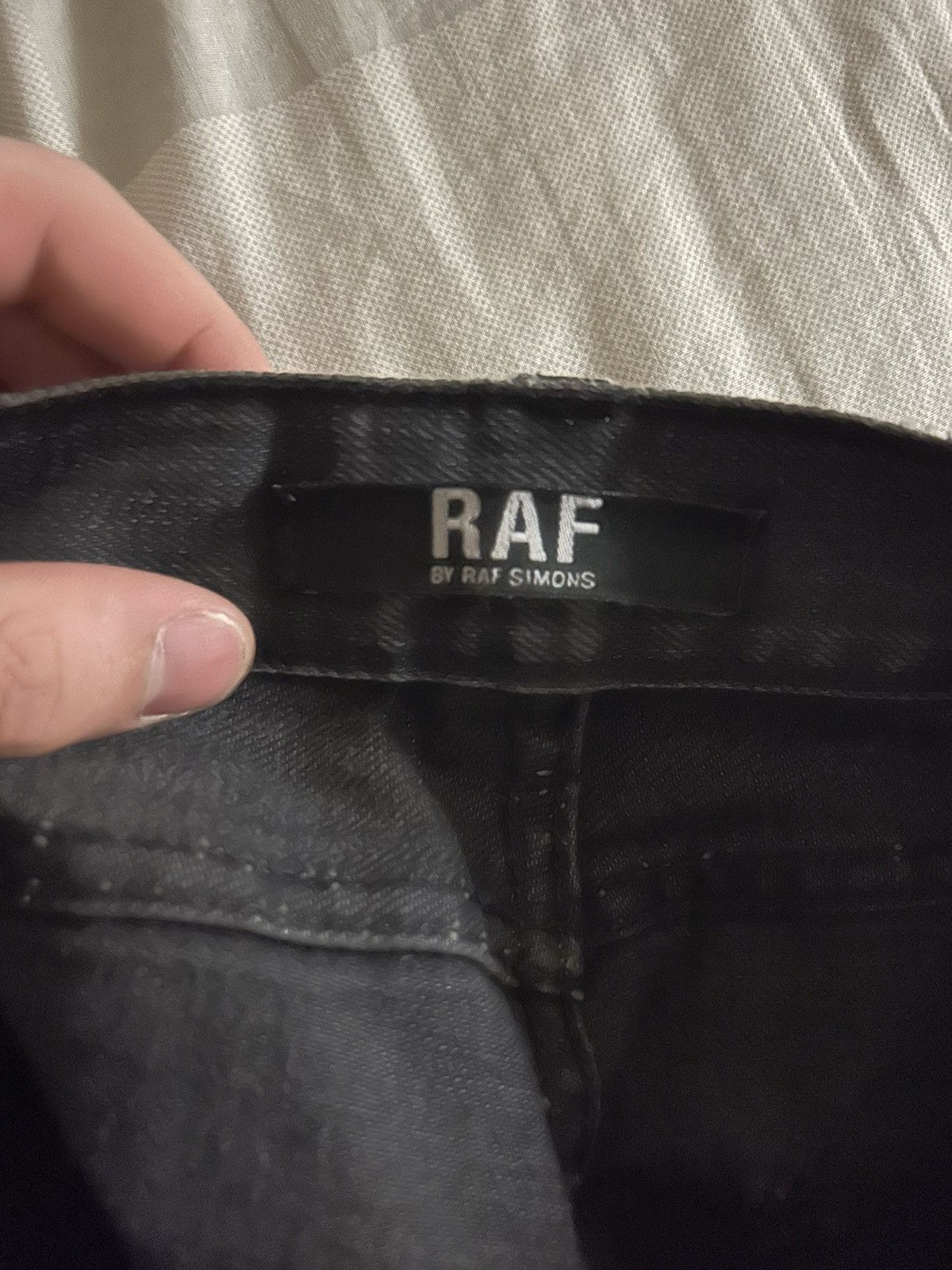 Raf by Raf Simons Destroyed Zombie Double Layered Thrashed Denim Size US 32 / EU 48 - 7 Thumbnail