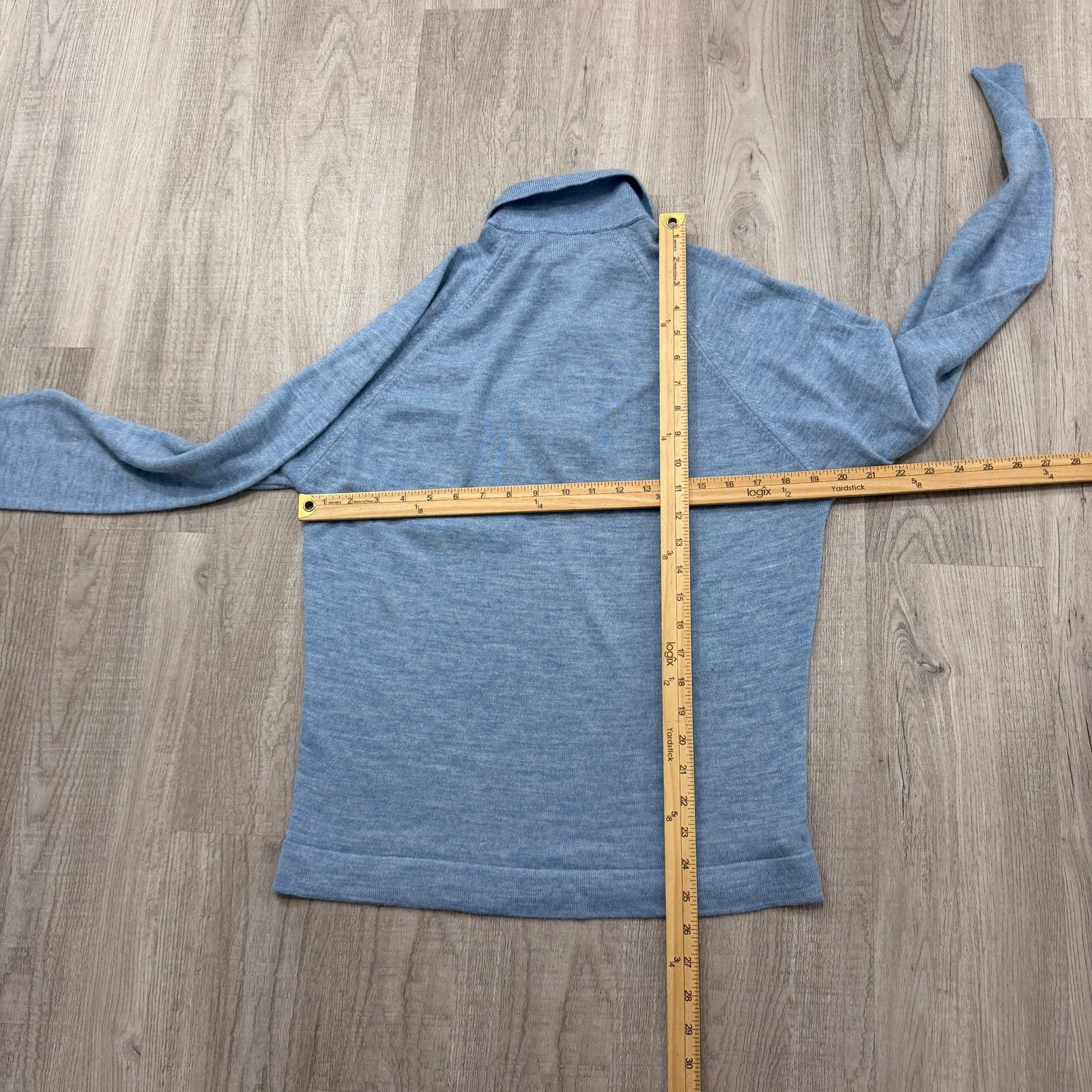 Vintage Vintage Puritan Knit Polo Sweater Shirt Men's Medium Blue Size US M / EU 48-50 / 2 - 8 Thumbnail