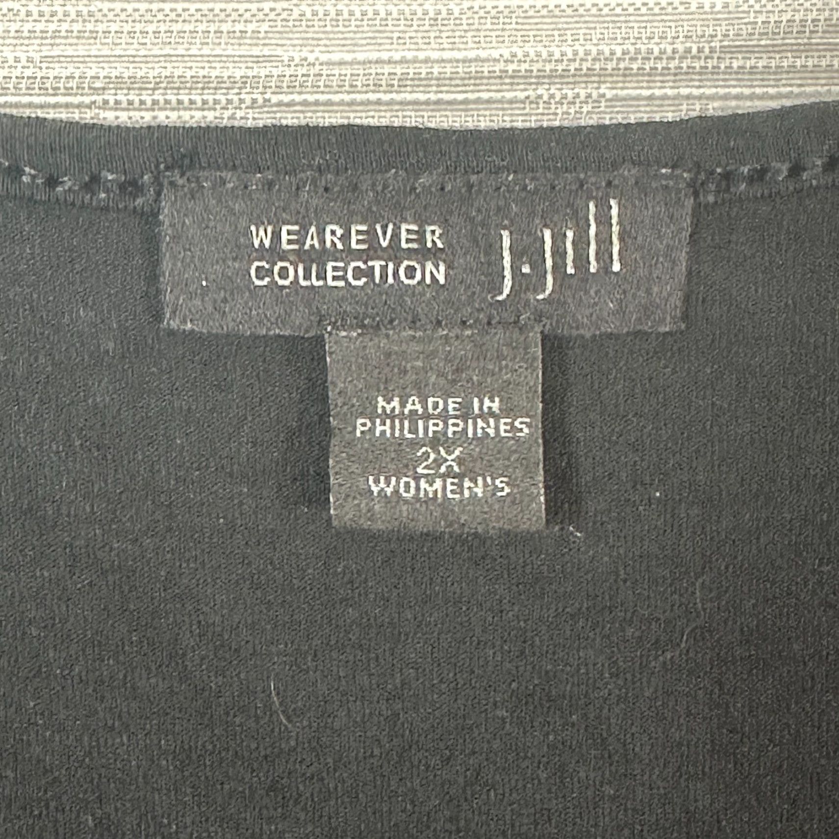 J Jill Dress Maxi Knit V-Neck Pullover Black 2X Womens Plus Size Knit Rayon  Spandex - J. Jill - www.skdojo.org
