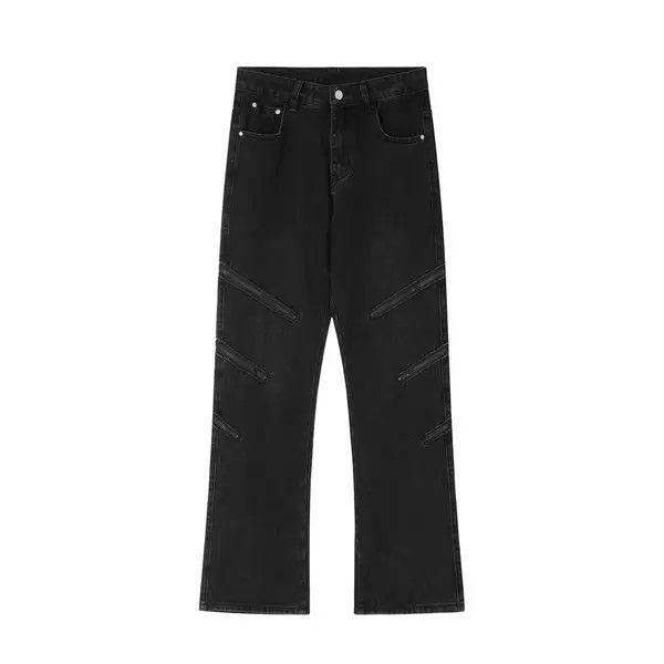 Vintage Yuuka x Ezawa zipper function punk flared cargo jeans Size US 30 / EU 46 - 8 Thumbnail
