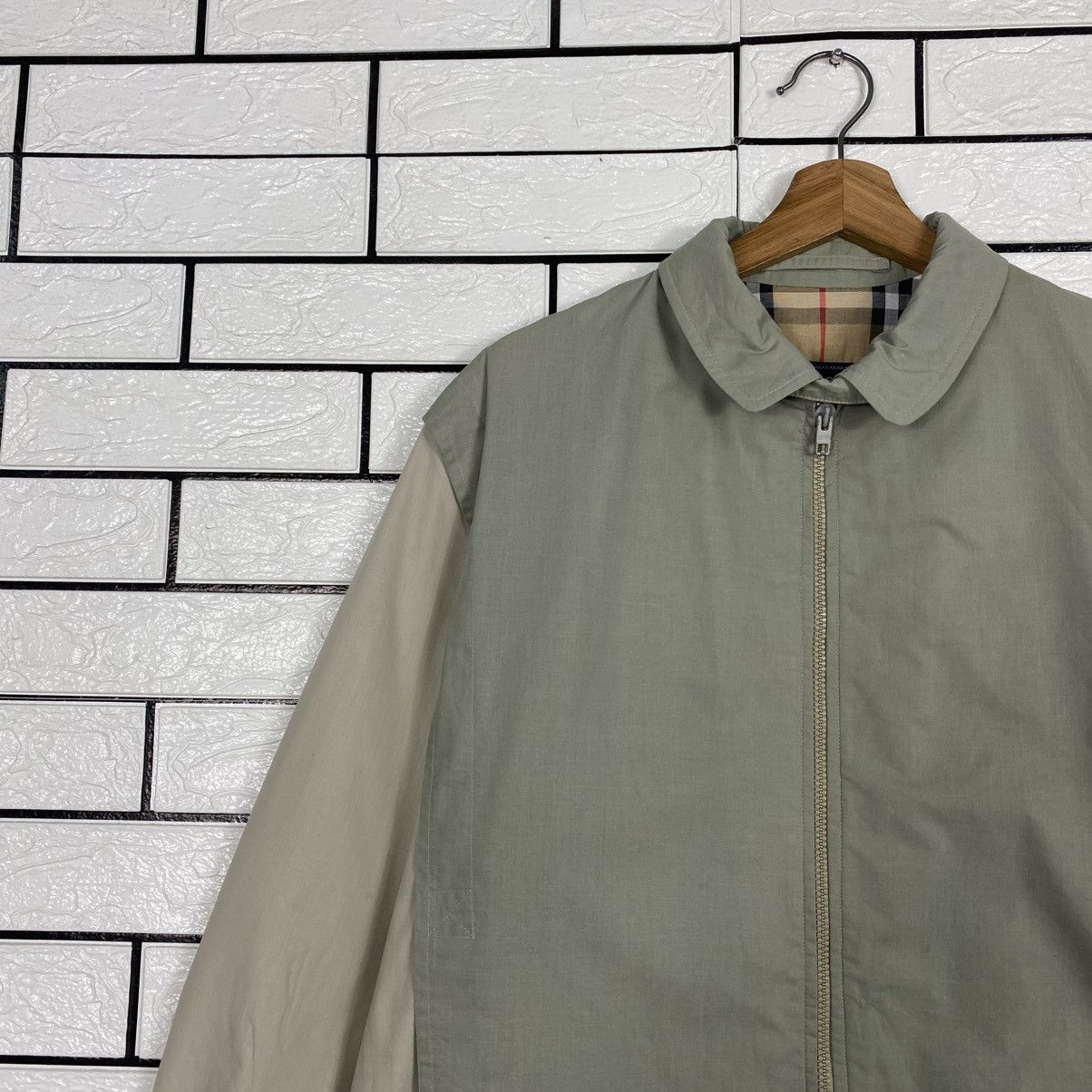 Burberry 🔥VINTAGE BOMBER JACKET BURBERRYS MADE IN ENGLAND NOVA CHECK Size US M / EU 48-50 / 2 - 8 Thumbnail