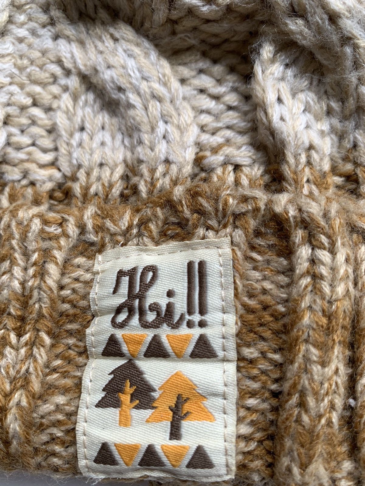 Japanese Brand × Kapital × Vintage Knitted Crochet Winter Session Rare Colour Beanie Hats🧶 Size ONE SIZE - 11 Thumbnail