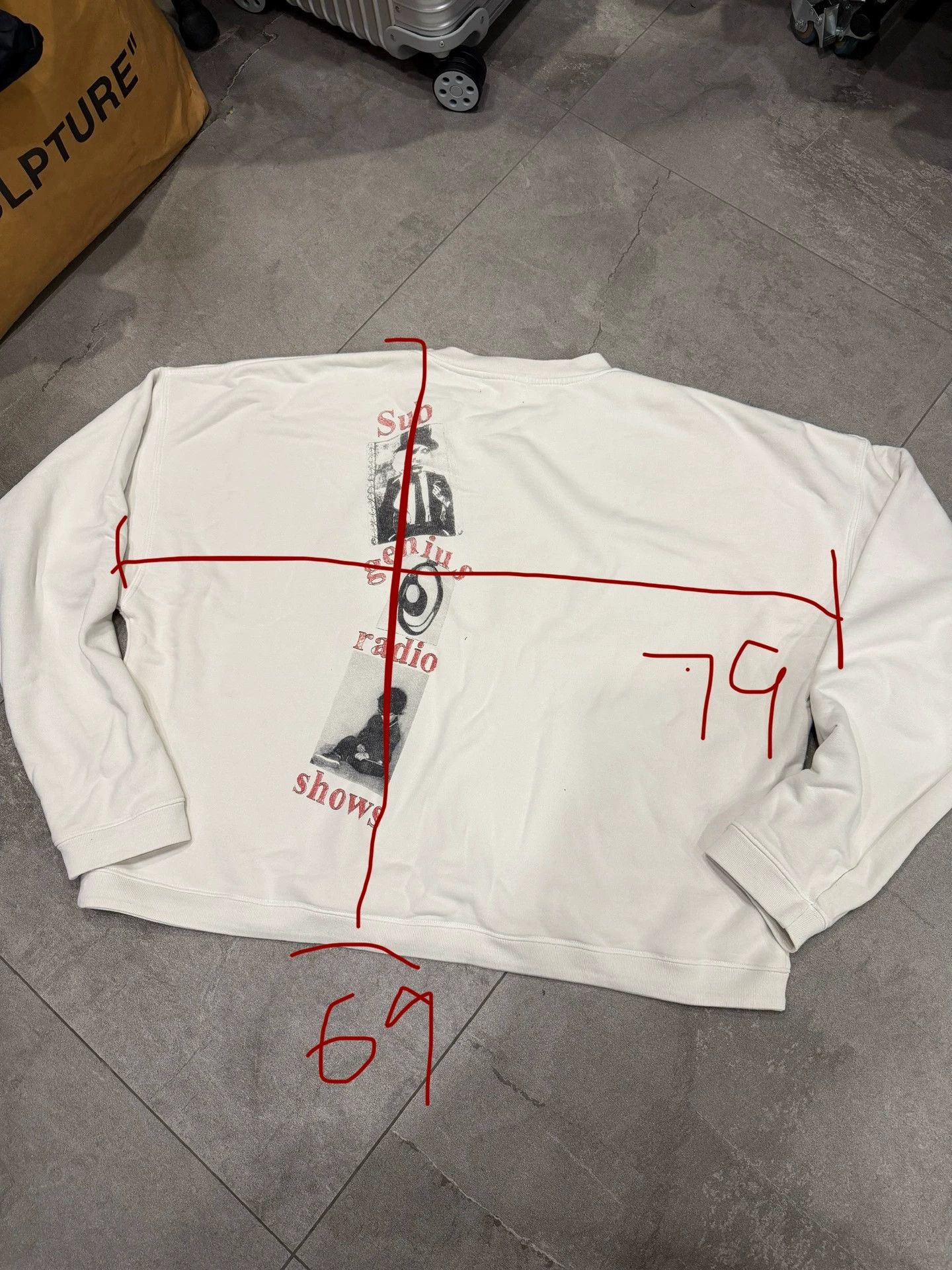 Enfants Riches Deprimes Red Lettering Crew Neck Sweatshirt XXL Size US XXL / EU 58 / 5 - 2 Thumbnail