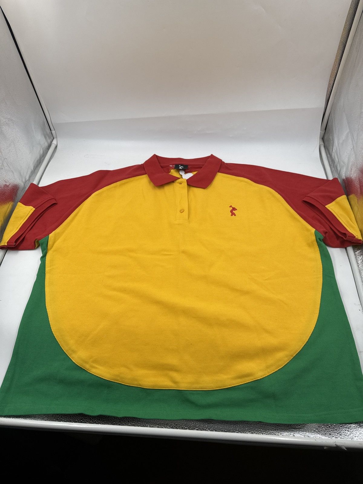 f*y様 Lil Yachty Concrete Boys Working Ma Lil Yachty Concrete Boys Working Man Raglan Polo Multicolor Men's