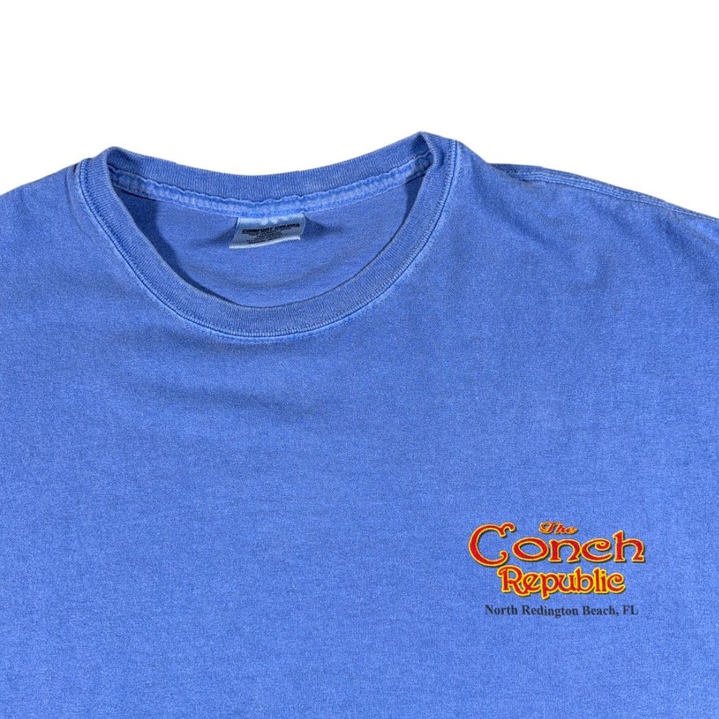 Comfort Colors Conch Republic Shirt Adult 2XL Blue Florida Iguana Lizard Drinks Souvenir Shirt Size US XXL / EU 58 / 5 - 3 Thumbnail