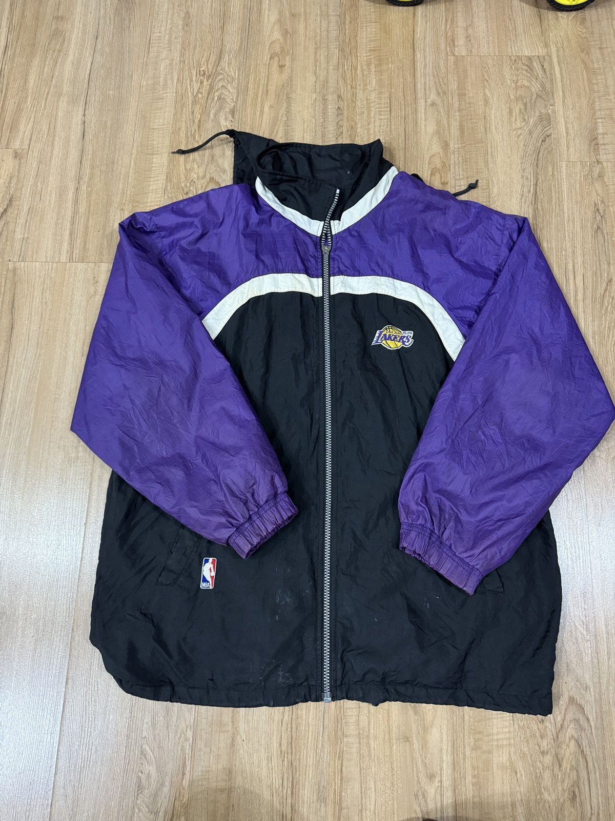 NBA × Starter × Vintage Vintage LA LAKERS windbreaker Size US XL / EU 56 / 4 - 1 Thumbnail