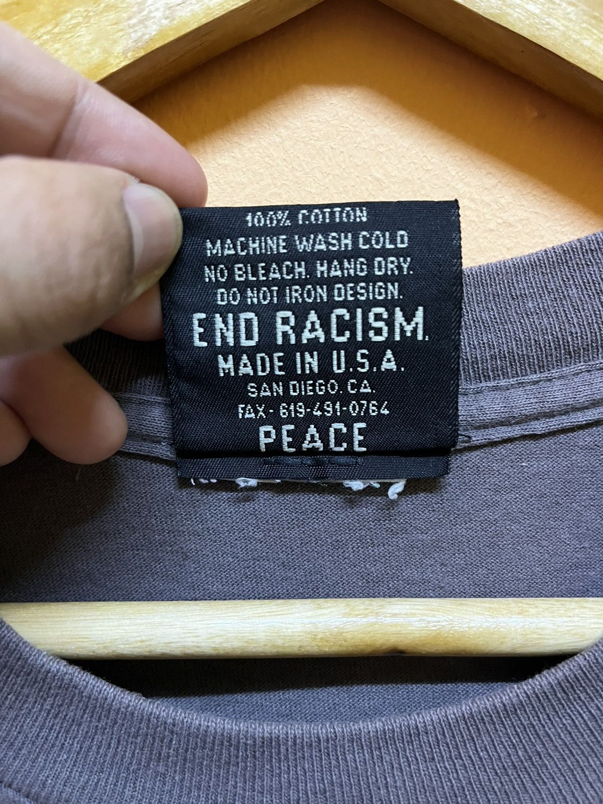 Tribal Streetwear 90s Tribal Gear “End Racism” Size US XL / EU 56 / 4 - 8 Thumbnail