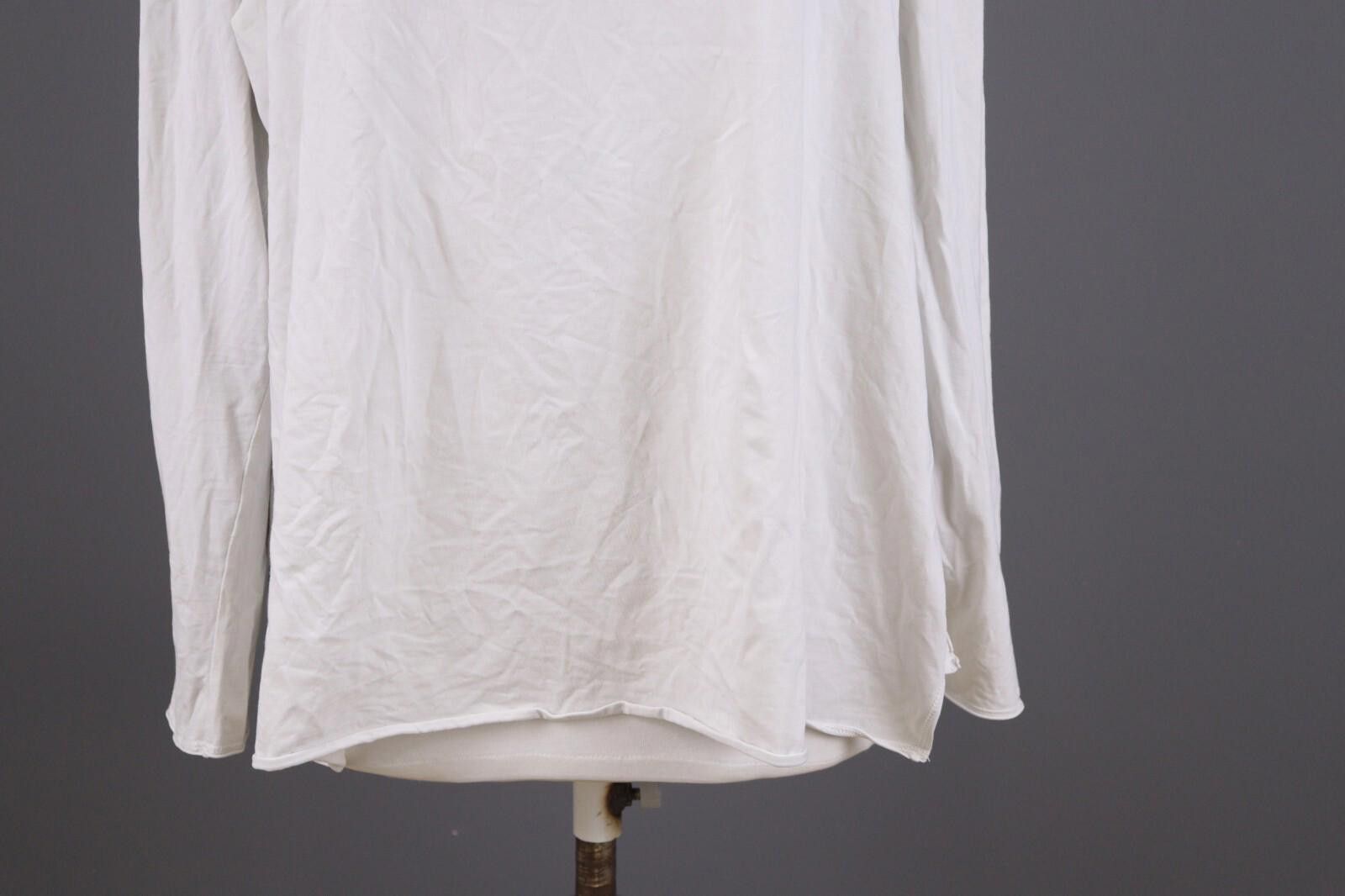 Oscar De La Renta Oska White Lightweight Summer Top Shirt Size 5 / 2XL Size XXL / US 16-18 / IT 52-54 - 3 Thumbnail