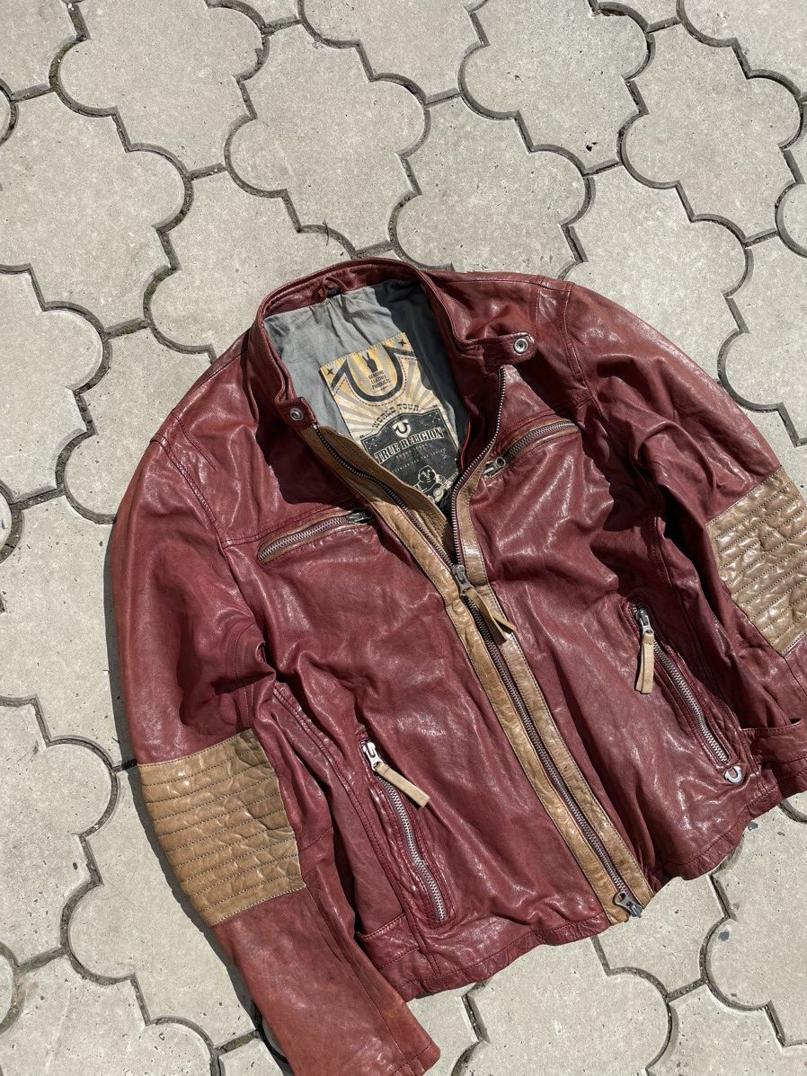 True Religion True Religion Leather Jacket Size US M / EU 48-50 / 2 - 5 Thumbnail
