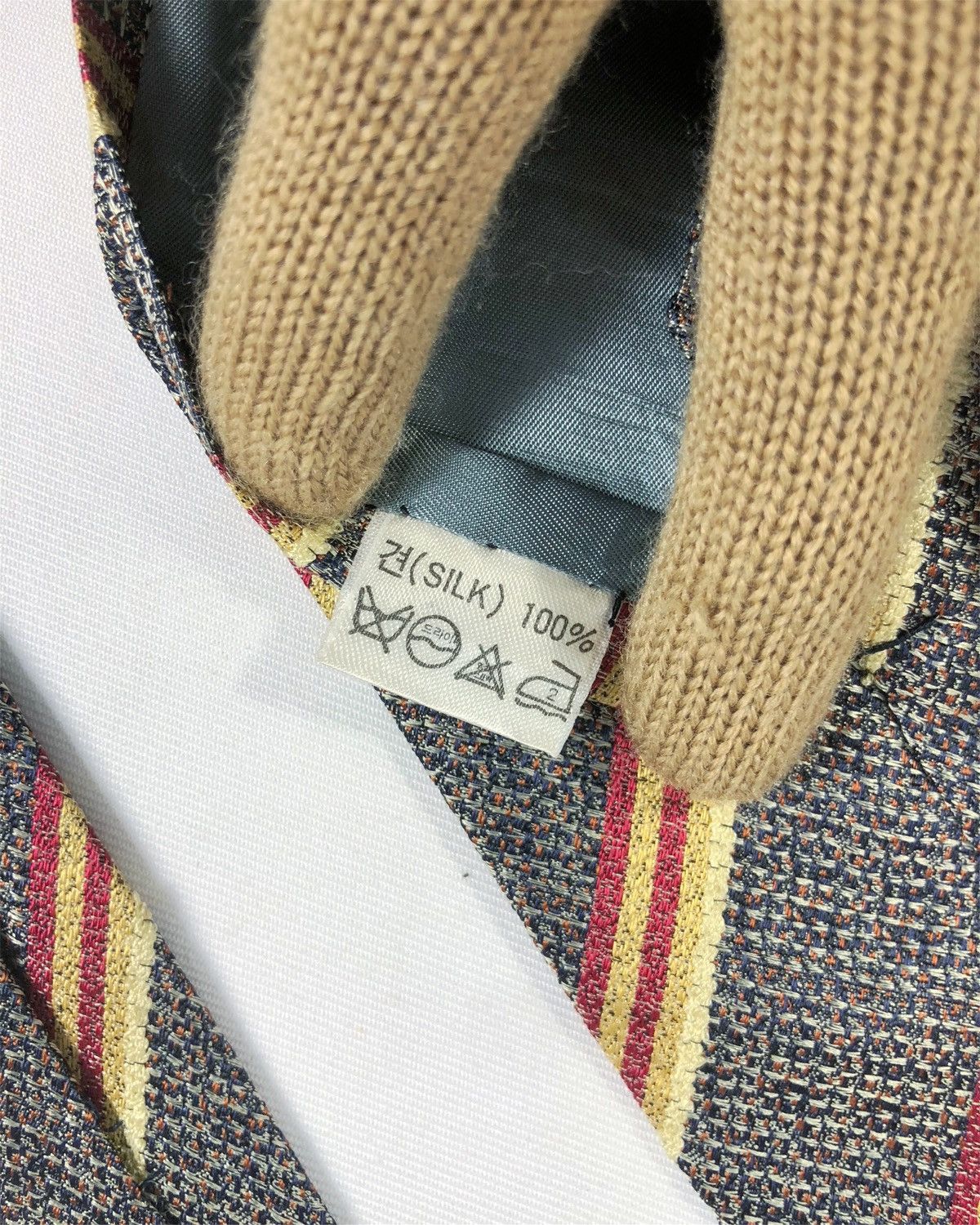 Christian Dior Monsieur Rare Vintage Christian Dior Stripes Silk Tie Size ONE SIZE - 6 Thumbnail