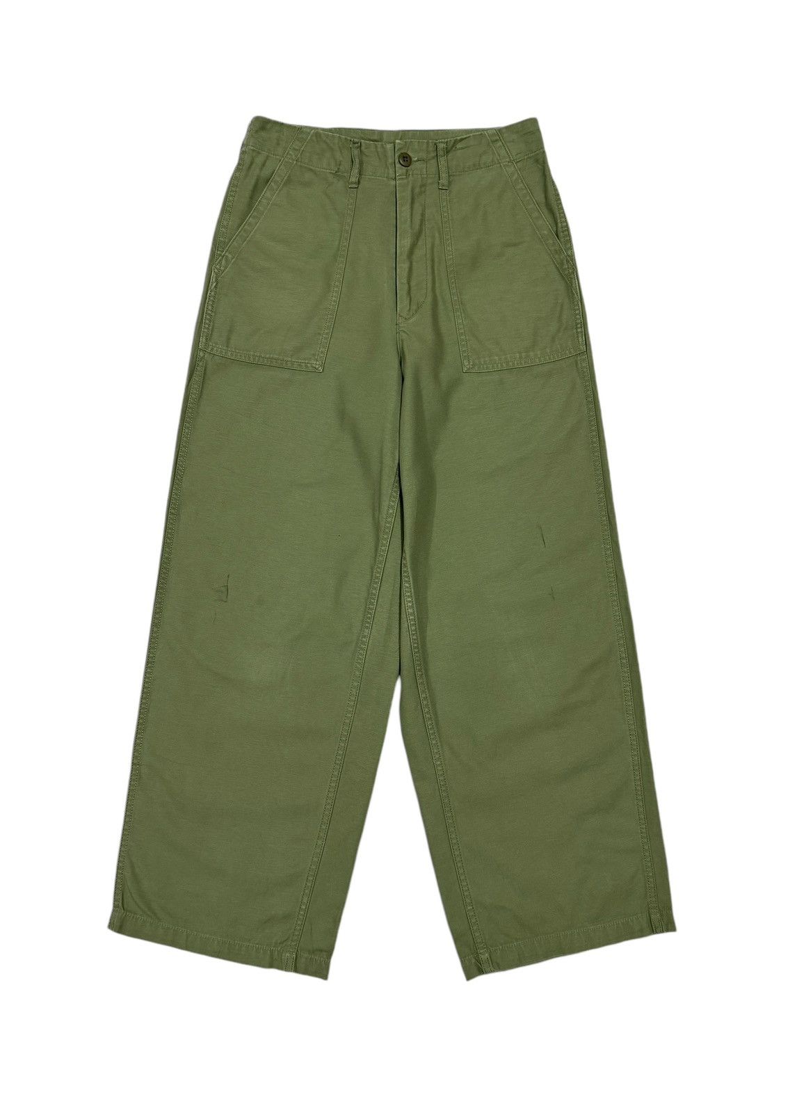 Japanese Brand Coen Co.Ltd Japan Fatigue Olive Green Pant Size US 30 / EU 46 - 1 Thumbnail