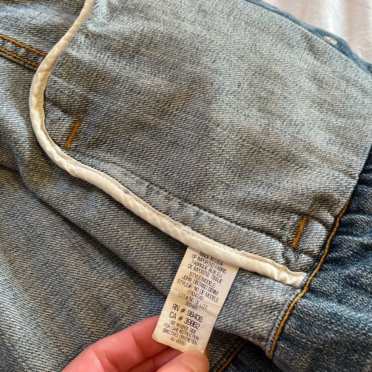 Theory Theory Denim Jacket Size XS / US 0-2 / IT 36-38 - 7 Thumbnail