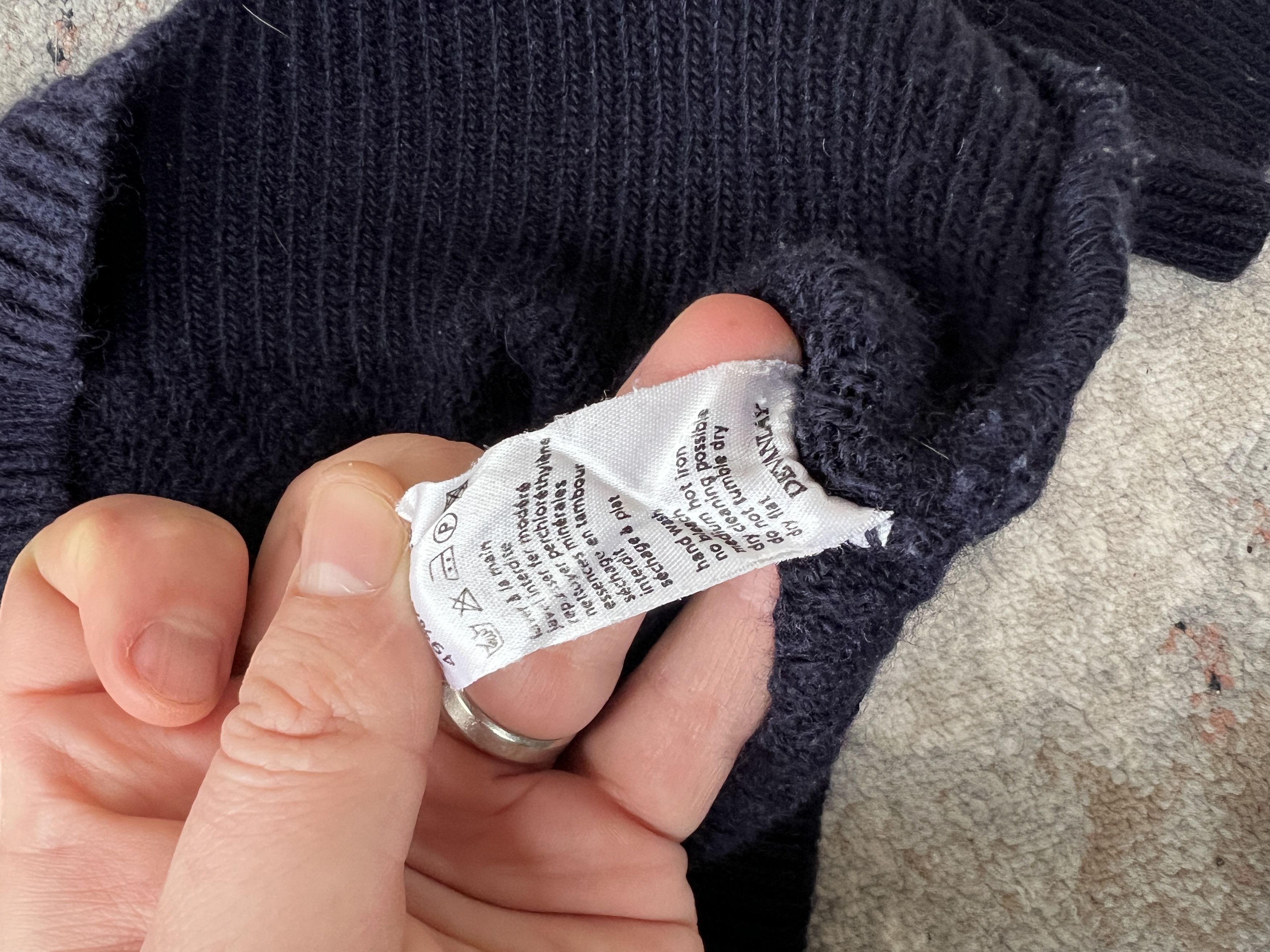 Lacoste Vintage Lacoste Wool Sweater Size US L / EU 52-54 / 3 - 3 Thumbnail