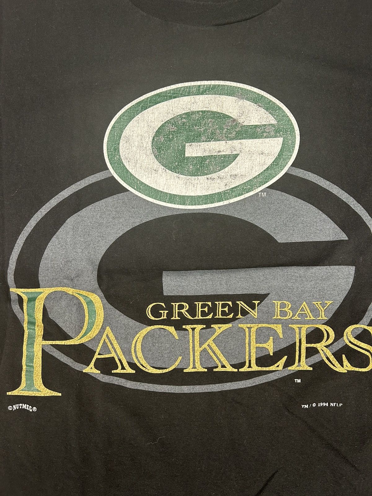 NFL Crazy Vintage 1994 Essential Green Bay Packers NFL Tee Shirt Size US L / EU 52-54 / 3 - 2 Thumbnail