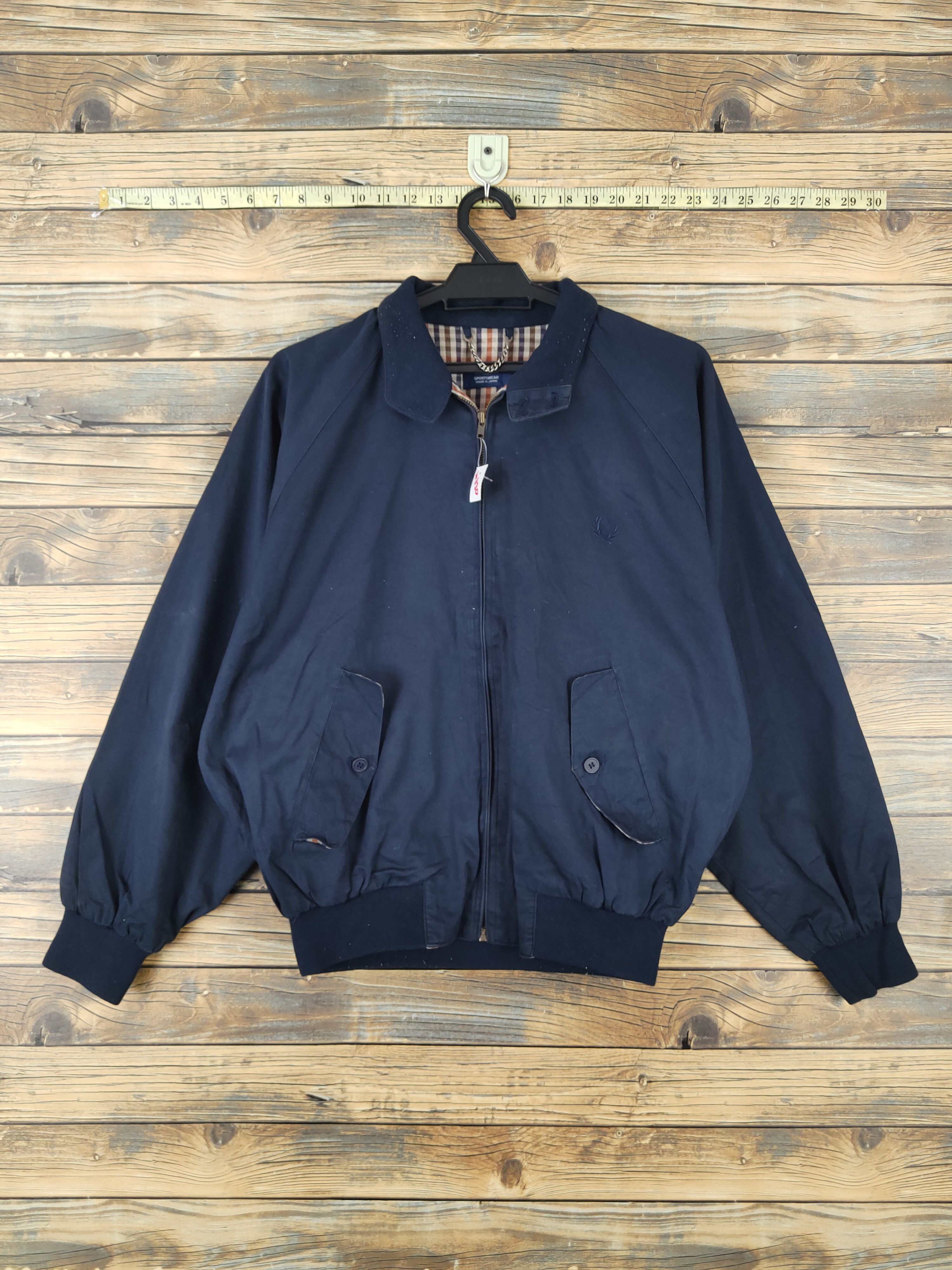 Fred Perry Fred Perry Navy Sportwear Jackets #W1130 Size US M / EU 48-50 / 2 - 1 Thumbnail