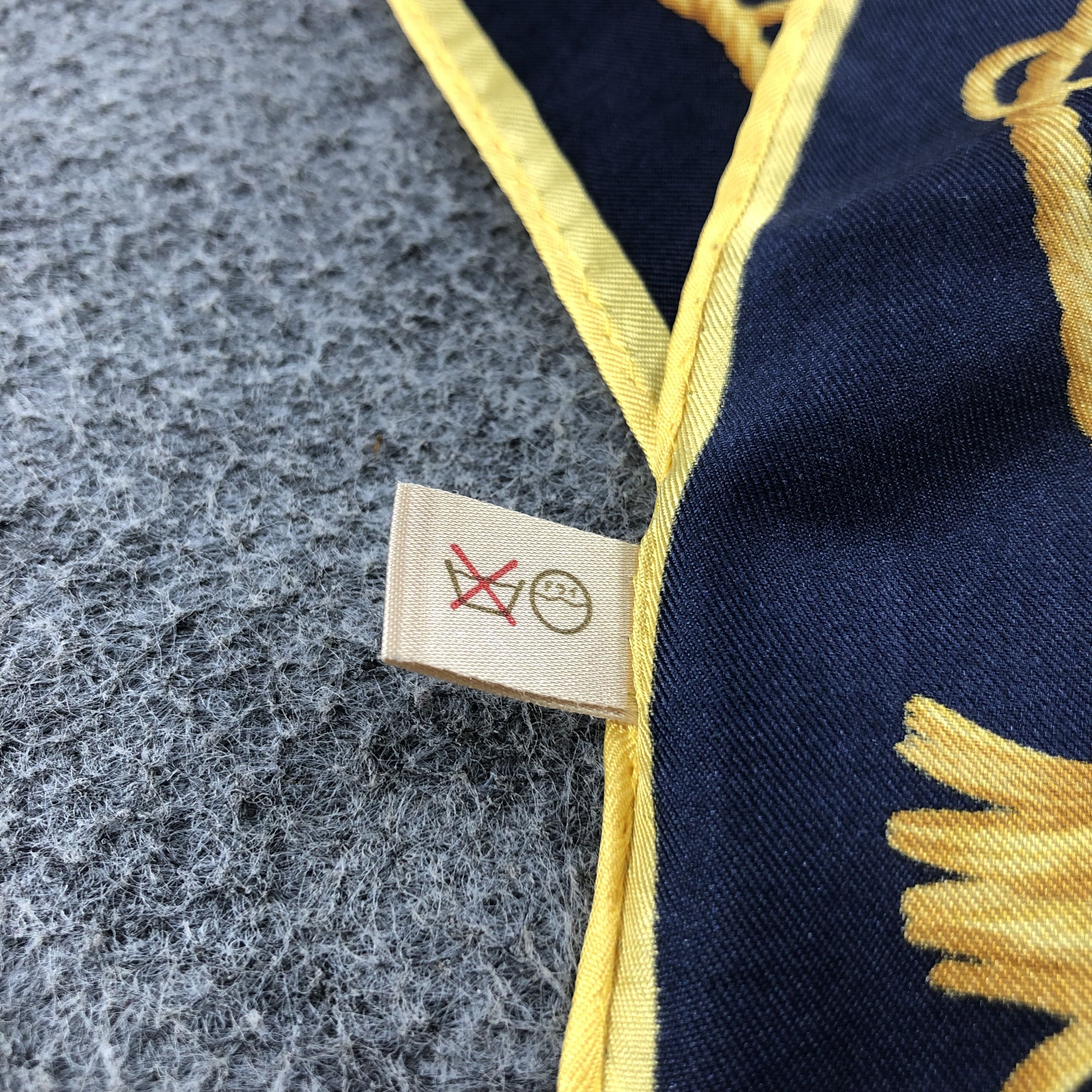 Vintage Sailor Bear Handkerchief Neckerchief Bandana H1319 Size ONE SIZE - 6 Thumbnail