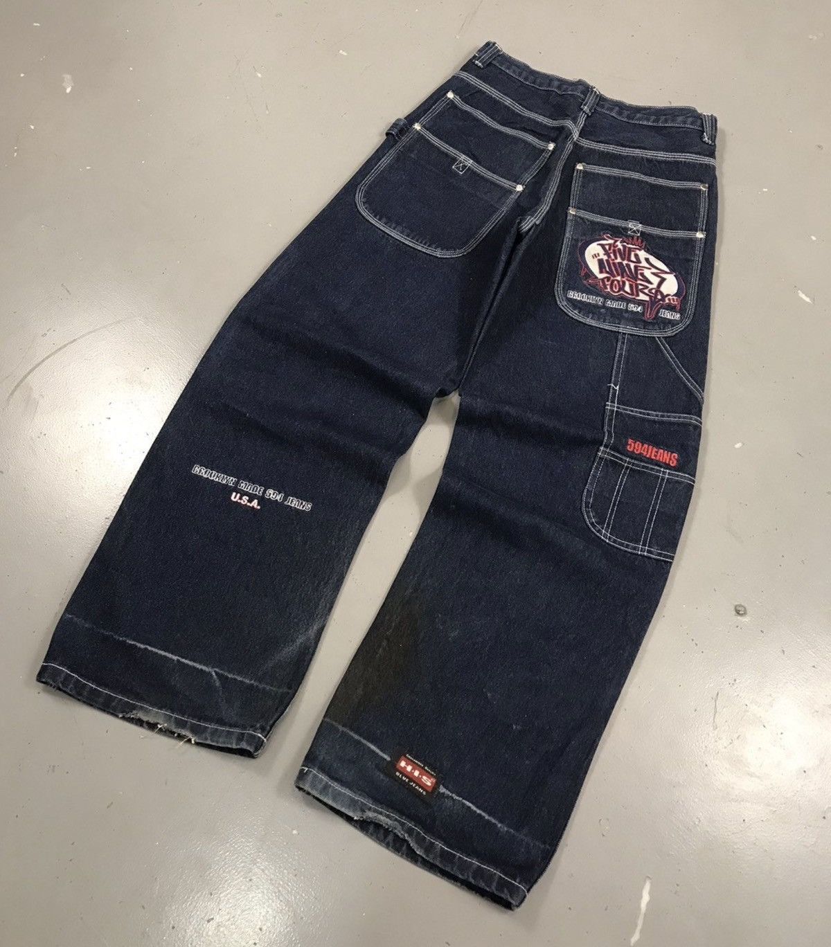 JNCO Vintage 5964 denim Size US 28 / EU 44 - 1 Thumbnail