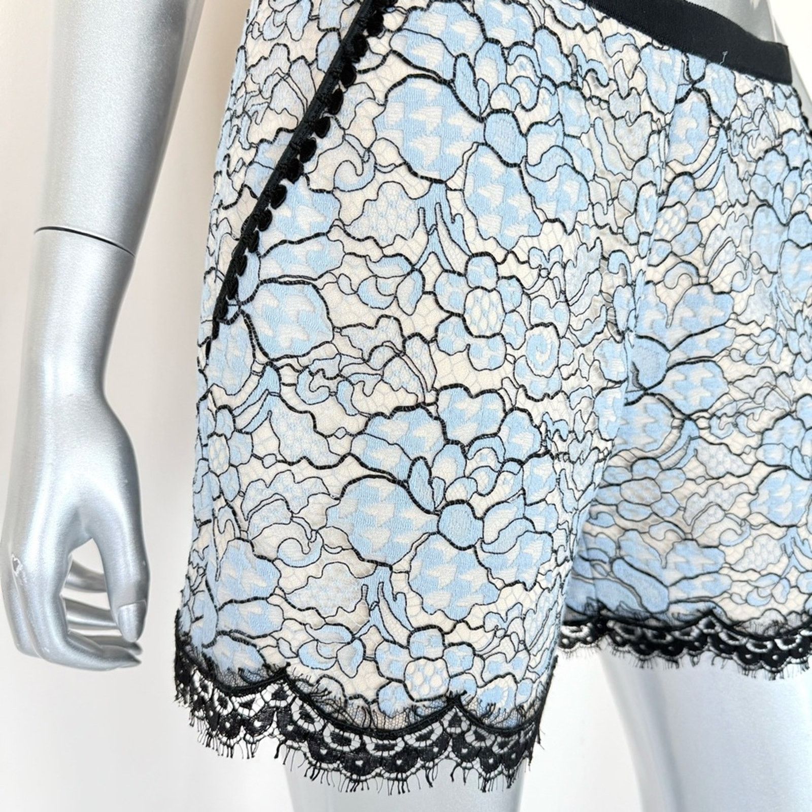 Other Andrew GN women laces shorts size 6 US Retail 580$ Size 28" / US 6 / IT 42 - 3 Thumbnail