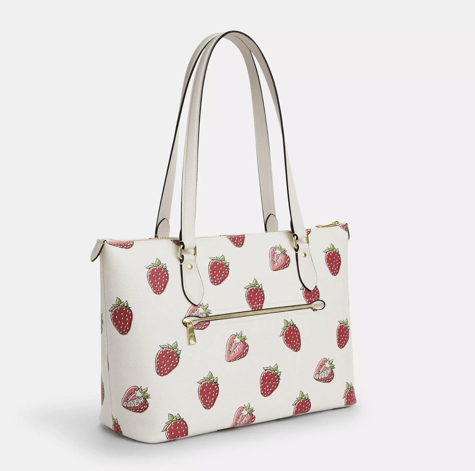 Coach Gallery Tote Bag With Strawberry Print CAR34 Size ONE SIZE - 9 Thumbnail