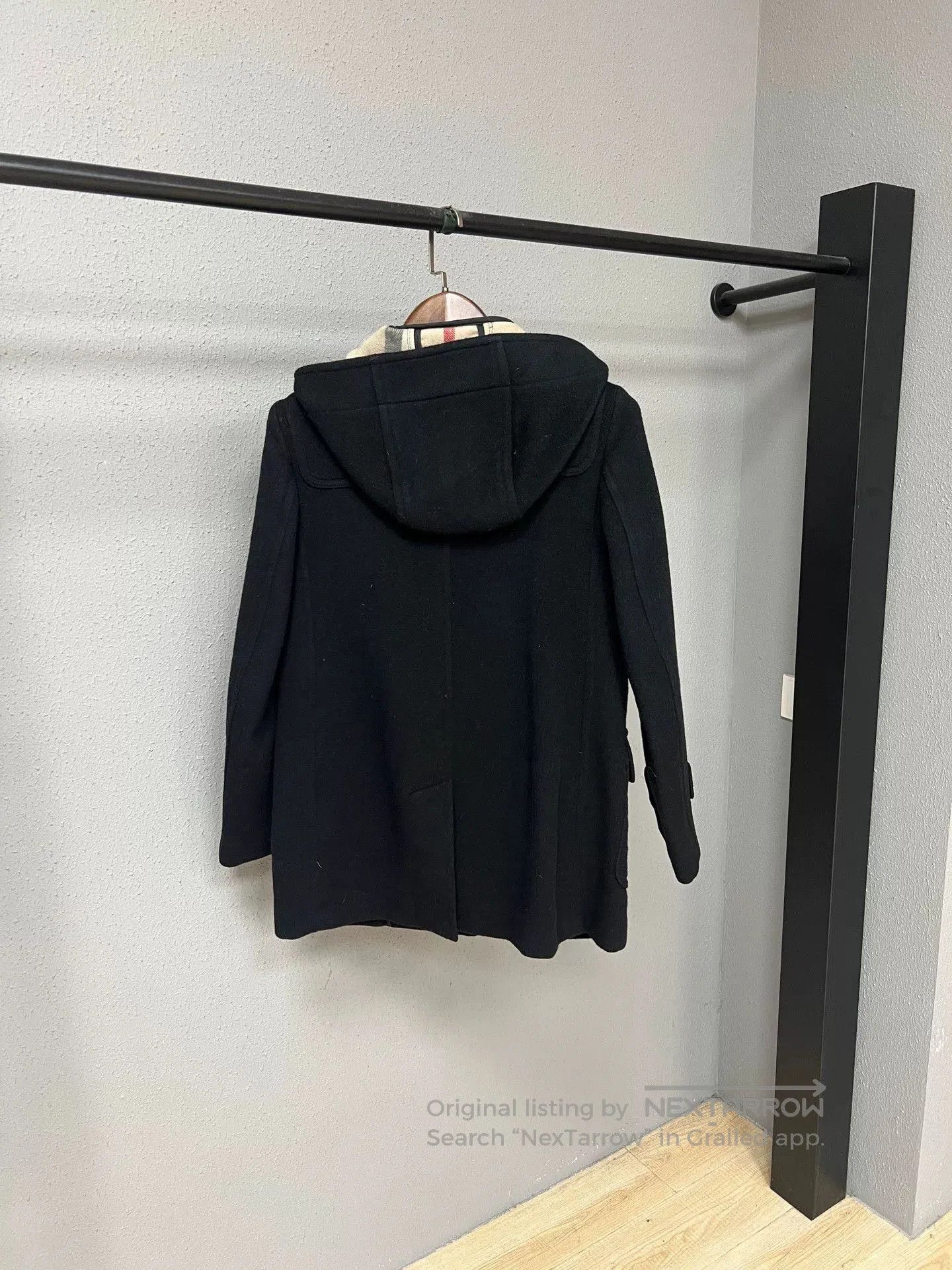 Burberry Burberry Wool Toggle Coat Size UK6. Size XS / US 0-2 / IT 36-38 - 2 Thumbnail