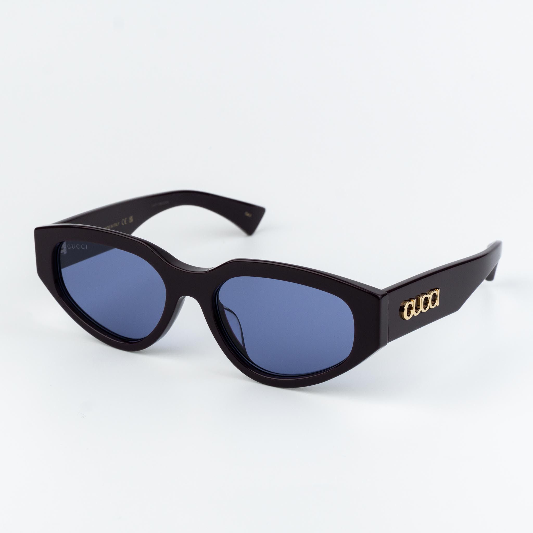 Gucci NEW Gucci GG1696S 003 Violet Women Oval Sunglasses GG  display picture 1