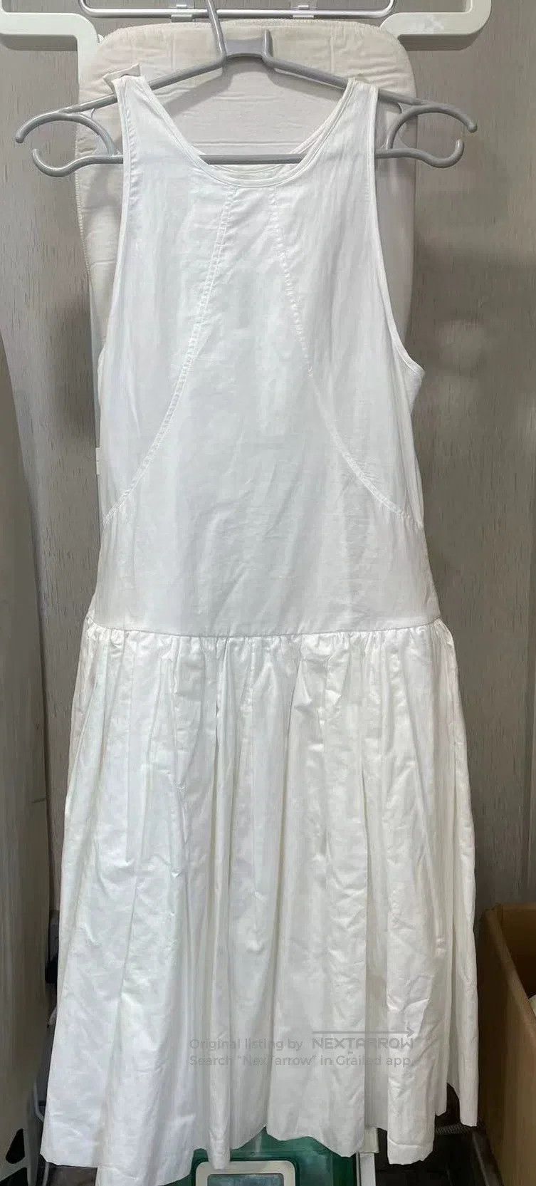 Jil Sander Jil Sander size 34 White Dress Size M / US 6-8 / IT 42-44 - 2 Thumbnail