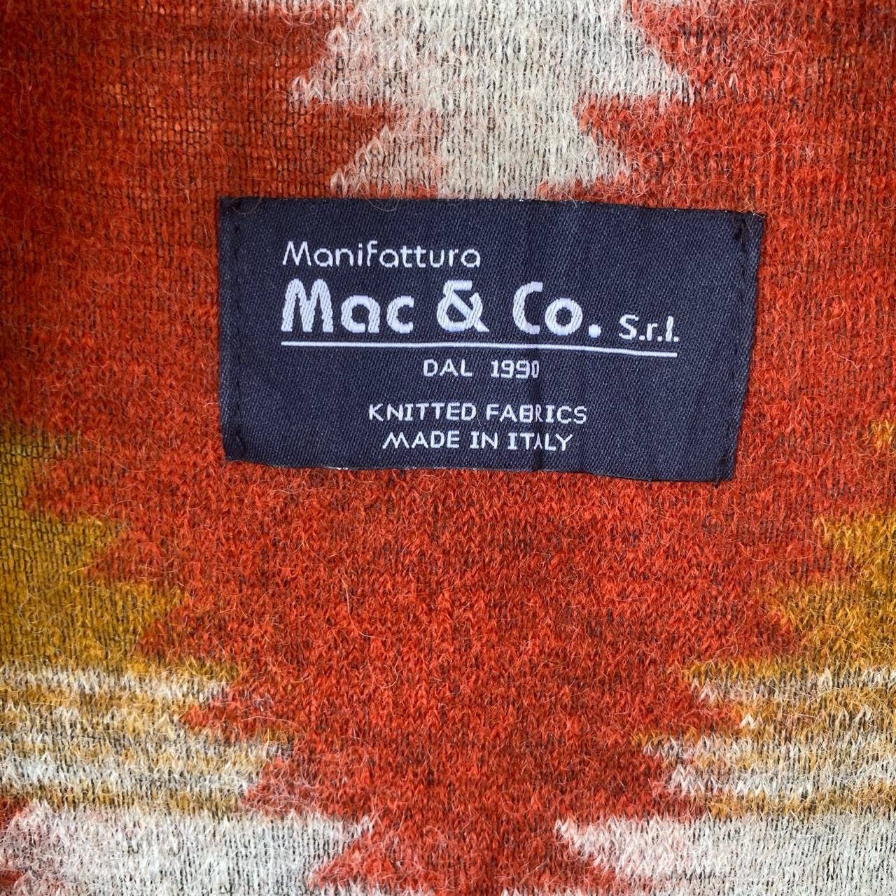 Aran Isles Knitwear × Aztech Mountain Vtg Mac & Co Made in Italy Knitted Cloap & Capes Size M / US 6-8 / IT 42-44 - 4 Thumbnail