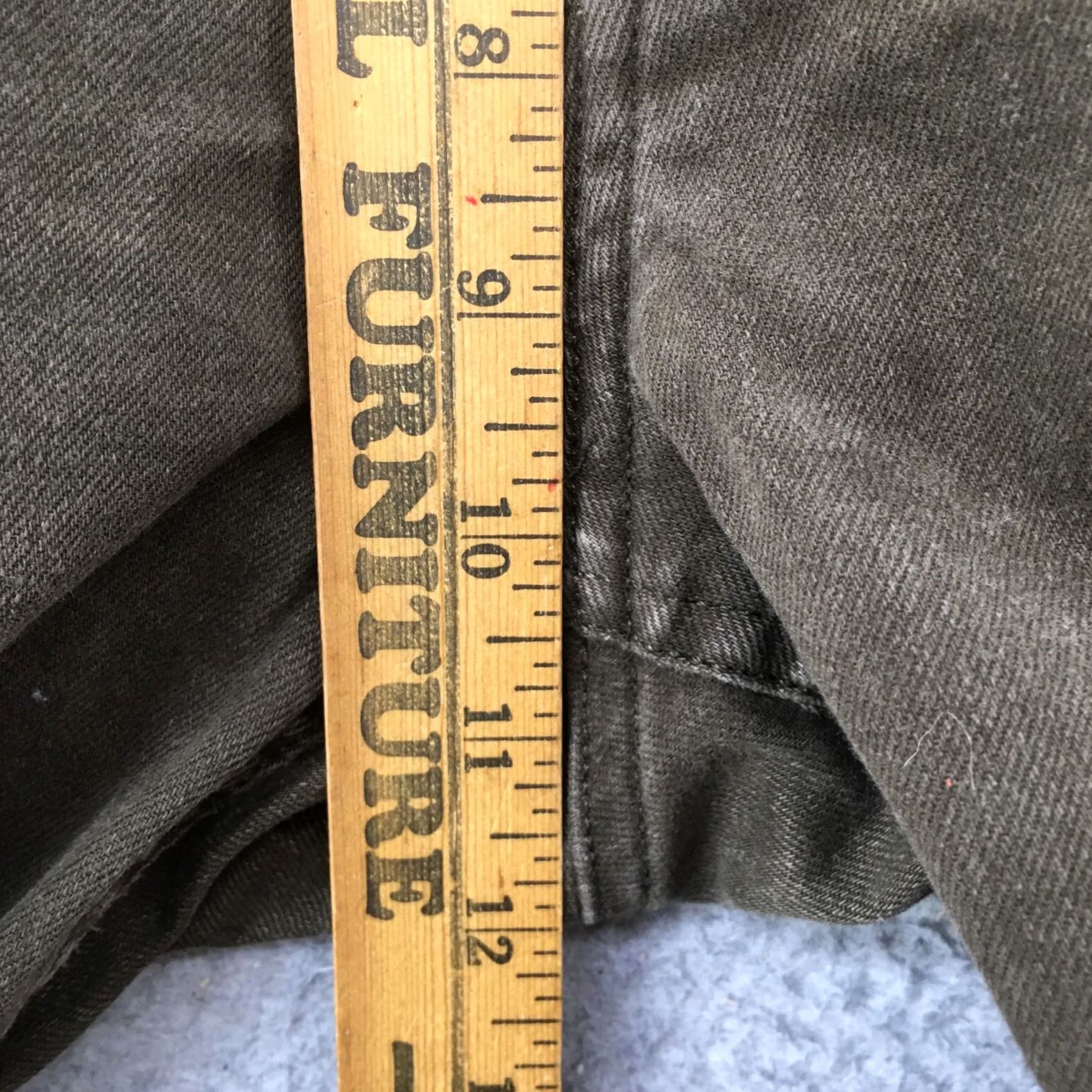 H&M H&M Skinny Fit Jeans Womens 32 Brown Zip Fly 5-Pocket Design Inseam 30.5 In. 32x30.5 Regular Rise Mid Cotton Blend Solid Decade Modern Vintage No Size 24" / US 00 / IT 34 - 7 Thumbnail