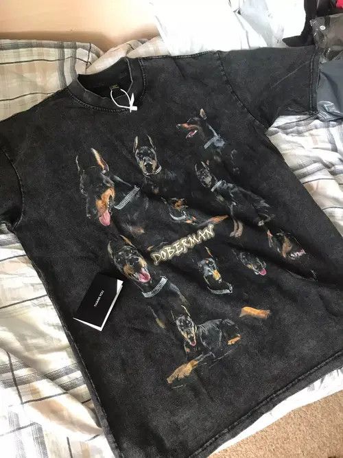Vintage Vintage Style Doberman T Shirt Tee Size US XL / EU 56 / 4 - 2 Thumbnail