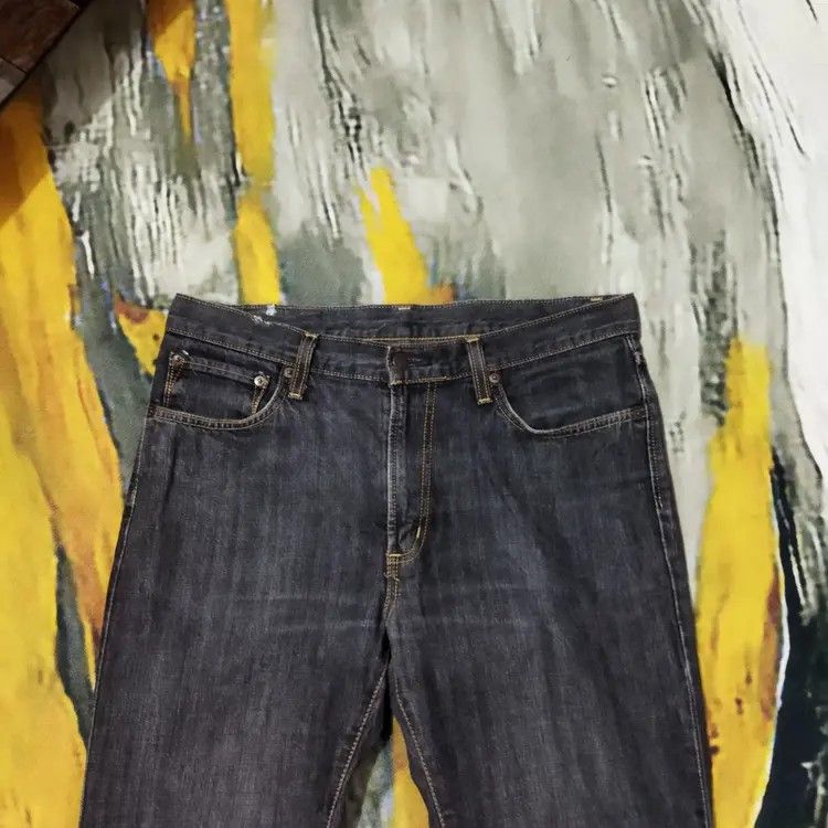 Edwin × Vintage VINTAGE EDWIN 402 DISTRESSED FADED BLACK JEANS PANTS Size US 34 / EU 50 - 2 Thumbnail