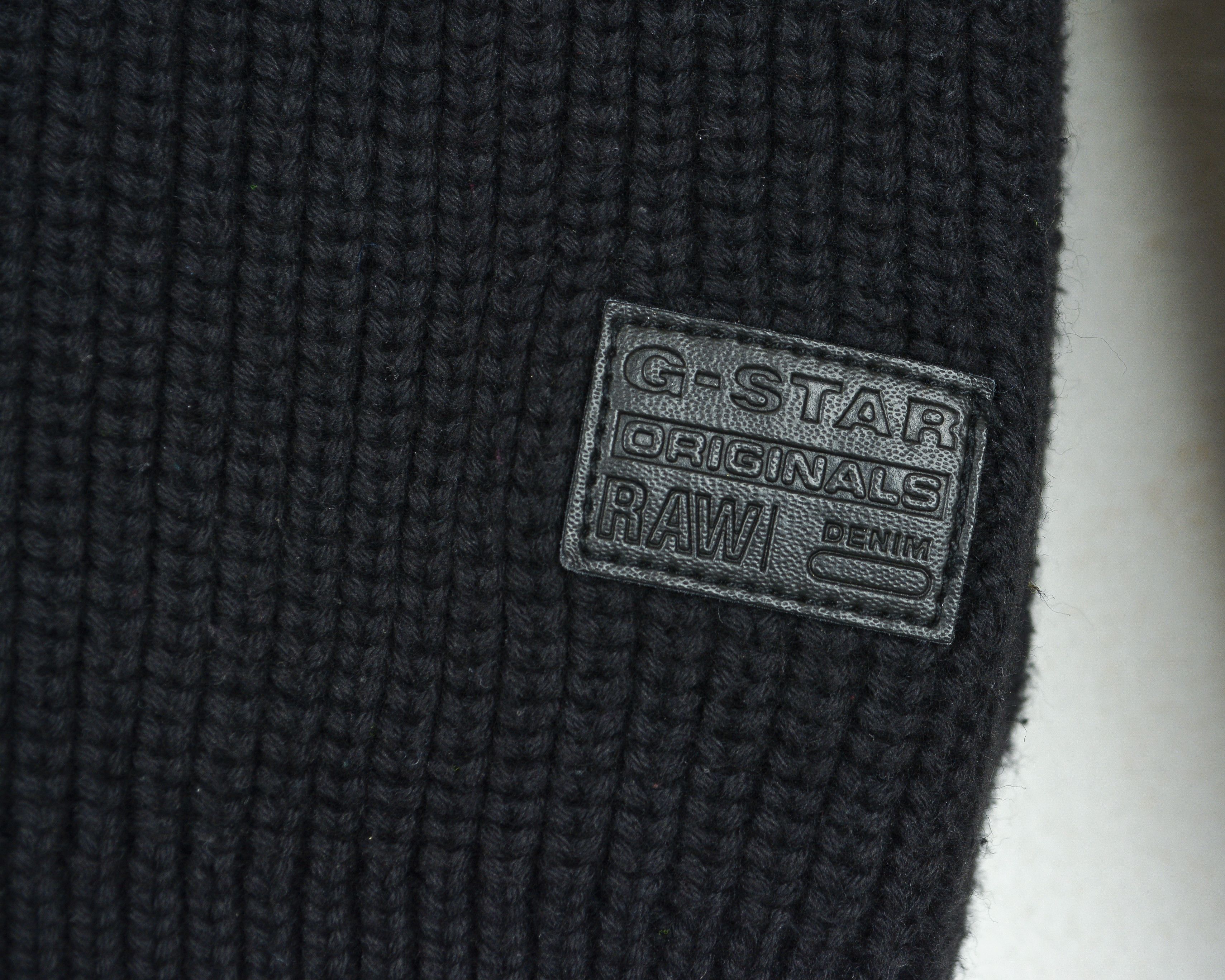 G-Star Cotton Knit Sweater Pullover Jumper Black Sweatshirt Casual Size US XS / EU 42 / 0 - 4 Thumbnail