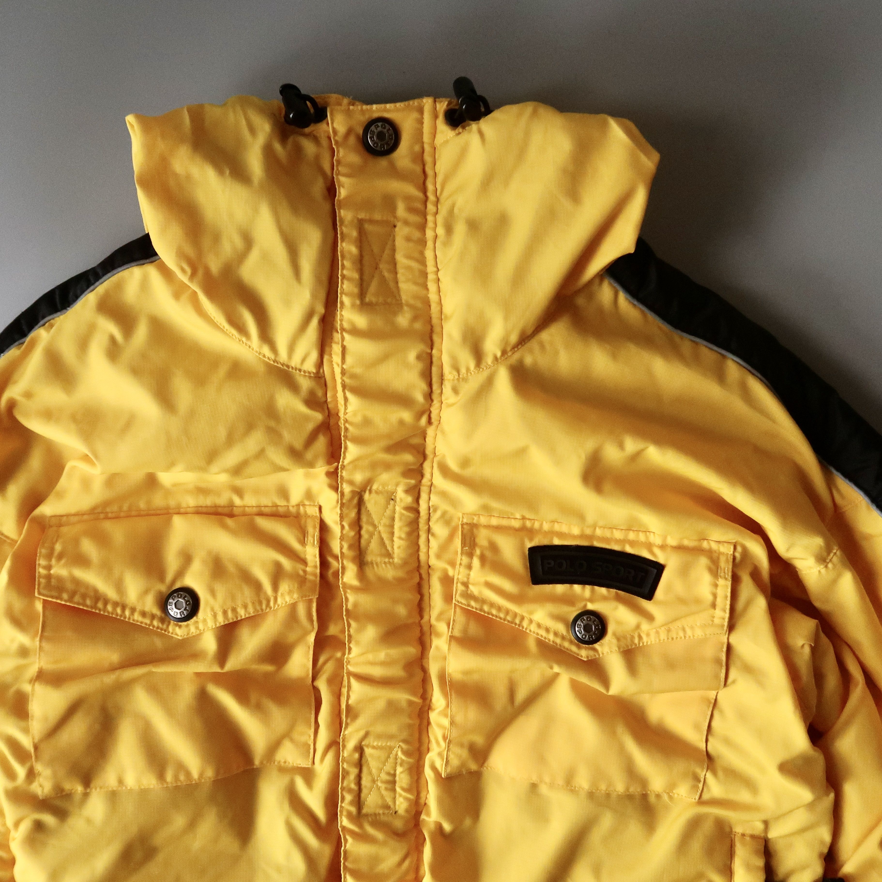 Polo Ralph Lauren VTG 1990s POLO SPORT fleece lined hooded ski jacket Size US M / EU 48-50 / 2 - 5 Thumbnail