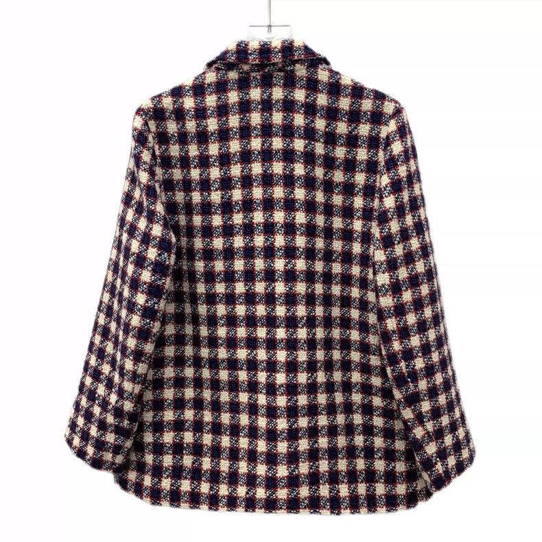 Gucci Gucci Colorful Checkered Long Sleeve Blazer-2505 Size US M / EU 48-50 / 2 - 2 Thumbnail