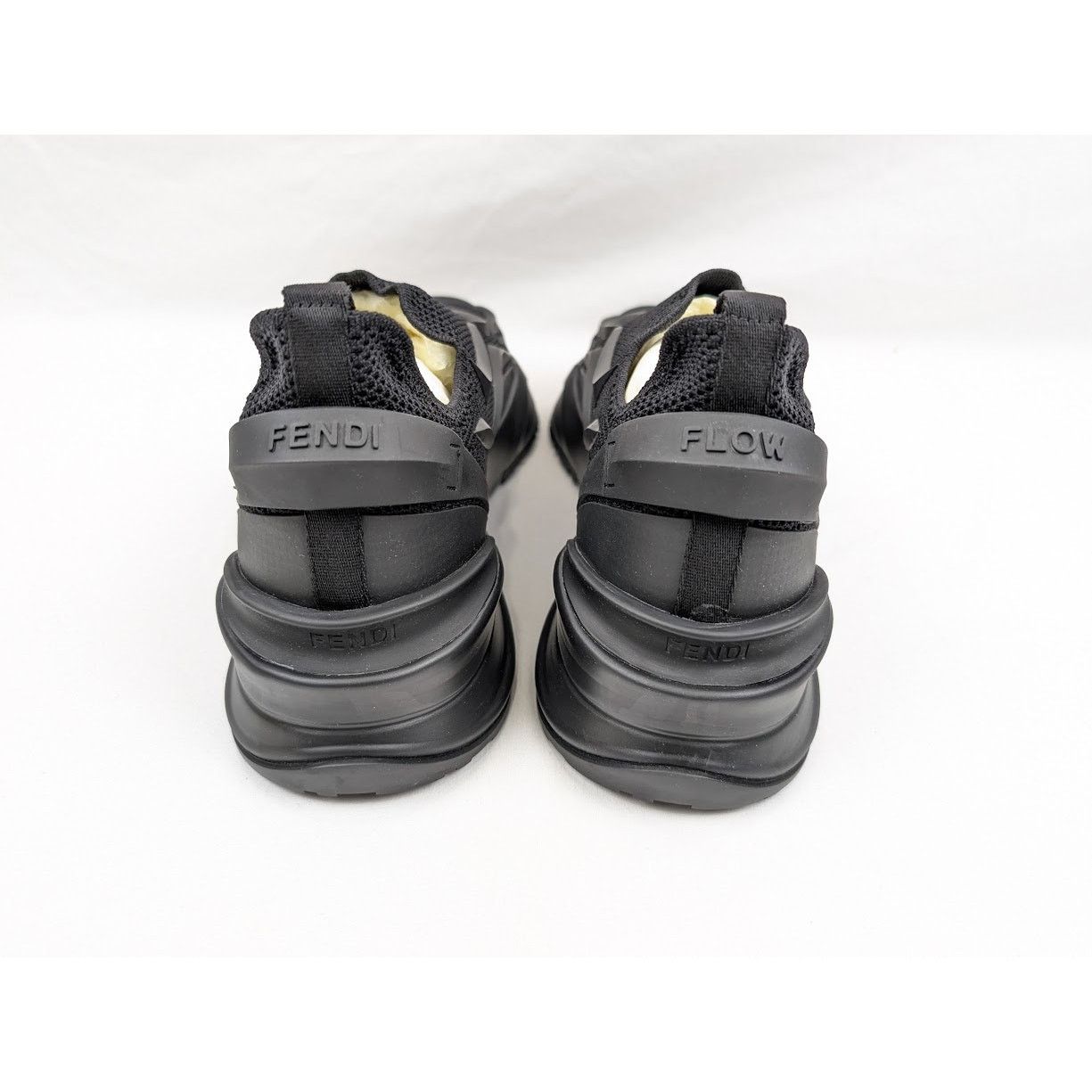 Fendi o1rshd1 Flow Sneakers in Black Size US 12 / EU 45 - 17 Thumbnail