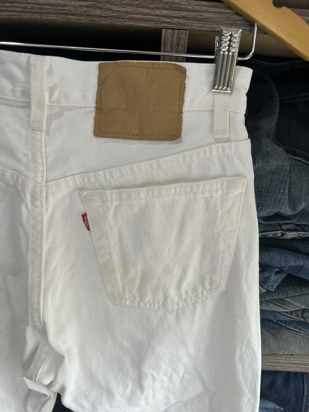Levi's Vintage Clothing 🔥Vintage Levis 501 Button 552 Denim Size US 28 / EU 44 - 13 Thumbnail