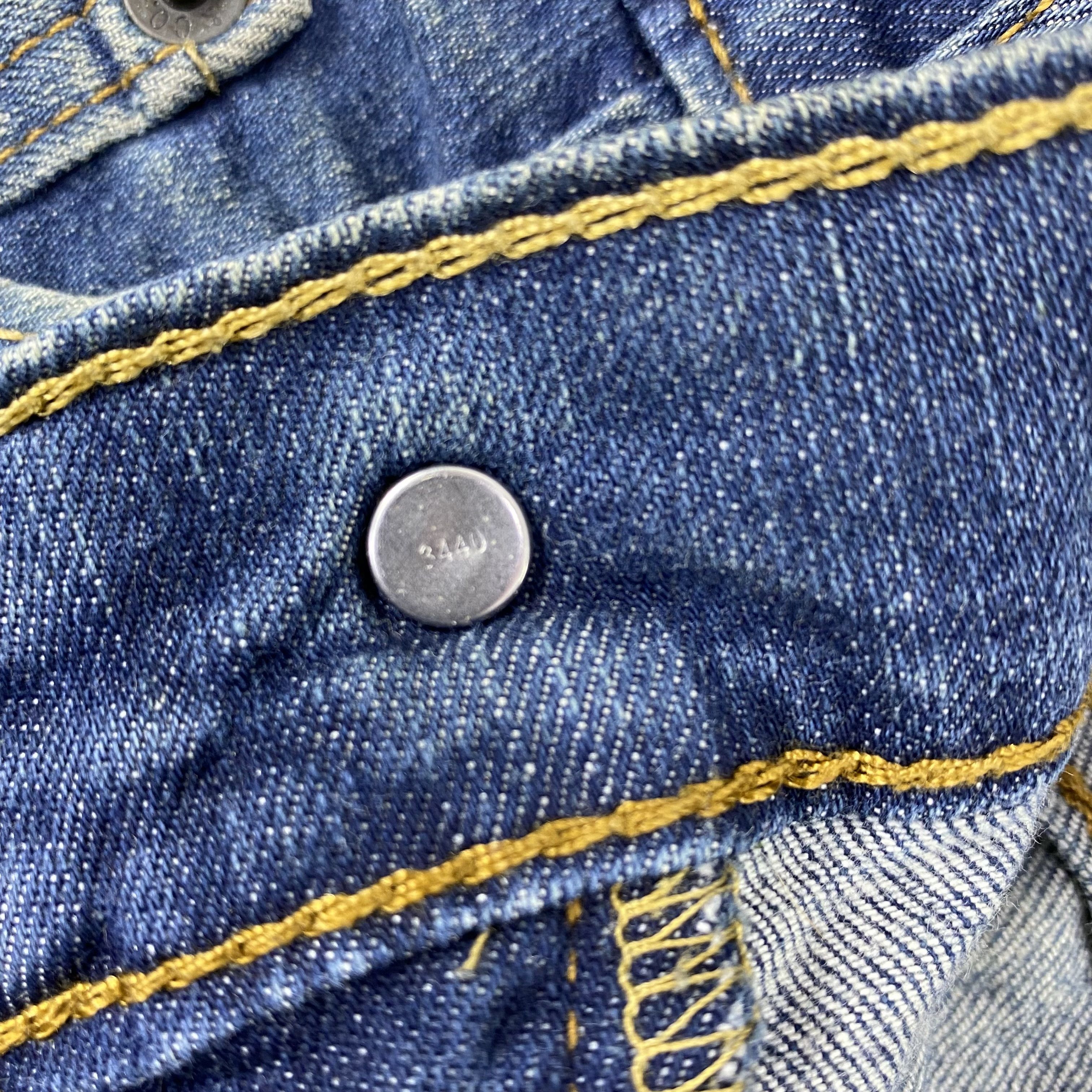 Jean × Levi's × Vintage Vintage Levis 514 Blue Wash Jeans-J1141 Size US 34 / EU 50 - 5 Thumbnail