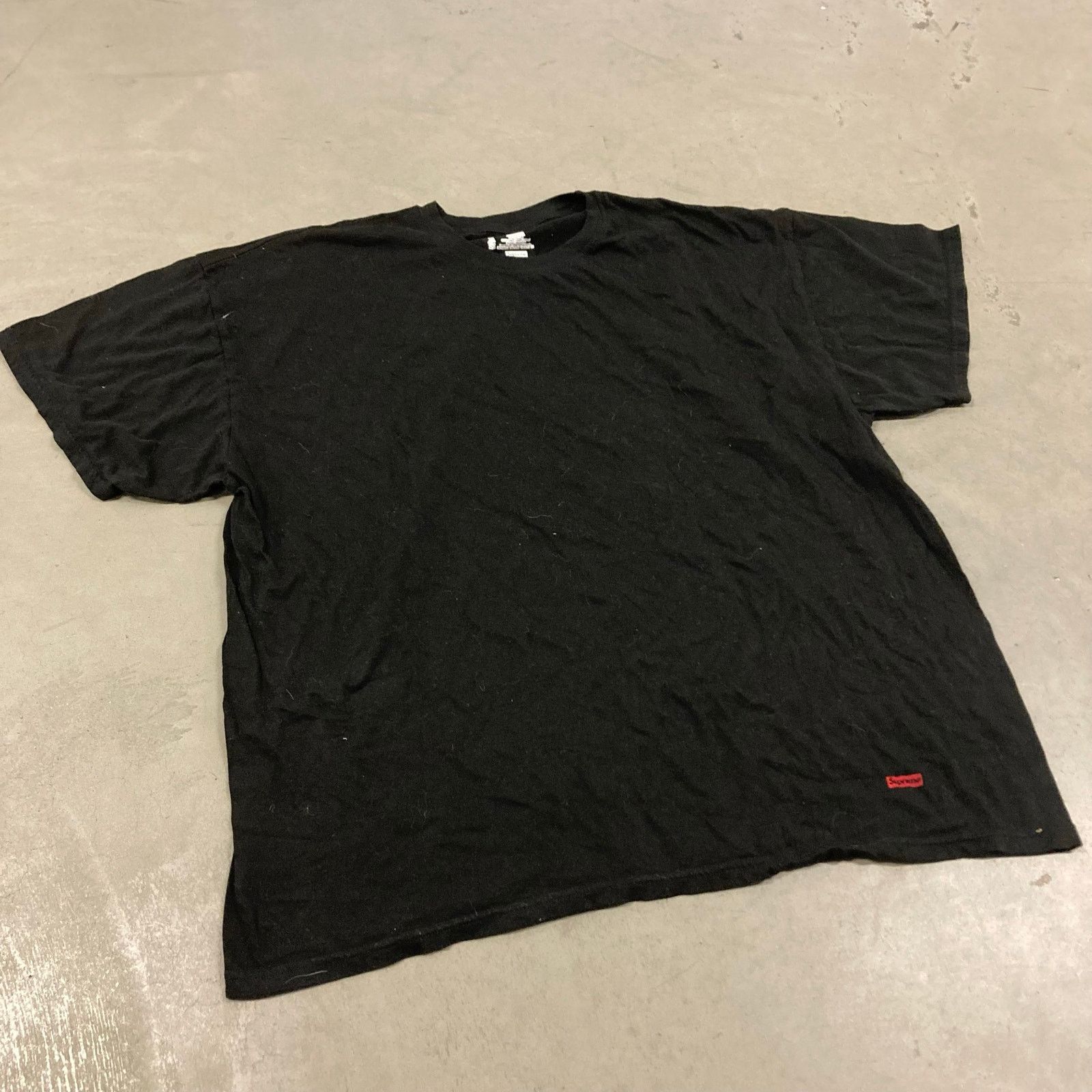 Supreme Black y2k Hanes supreme T-Shirt Size US XL / EU 56 / 4 - 1 Thumbnail