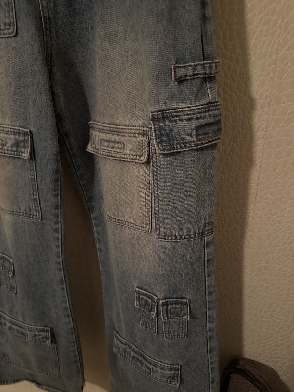 Other Fait Par Lui Les Demons Pornet cargo denim Size US 32 / EU 48 - 2 Thumbnail