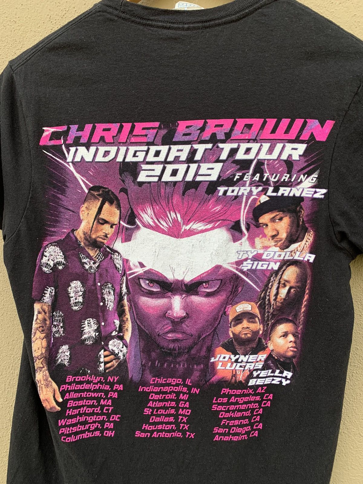Rap Tees Christ Brown Indigo Tour Rap Tee Size US S / EU 44-46 / 1 - 2 Thumbnail