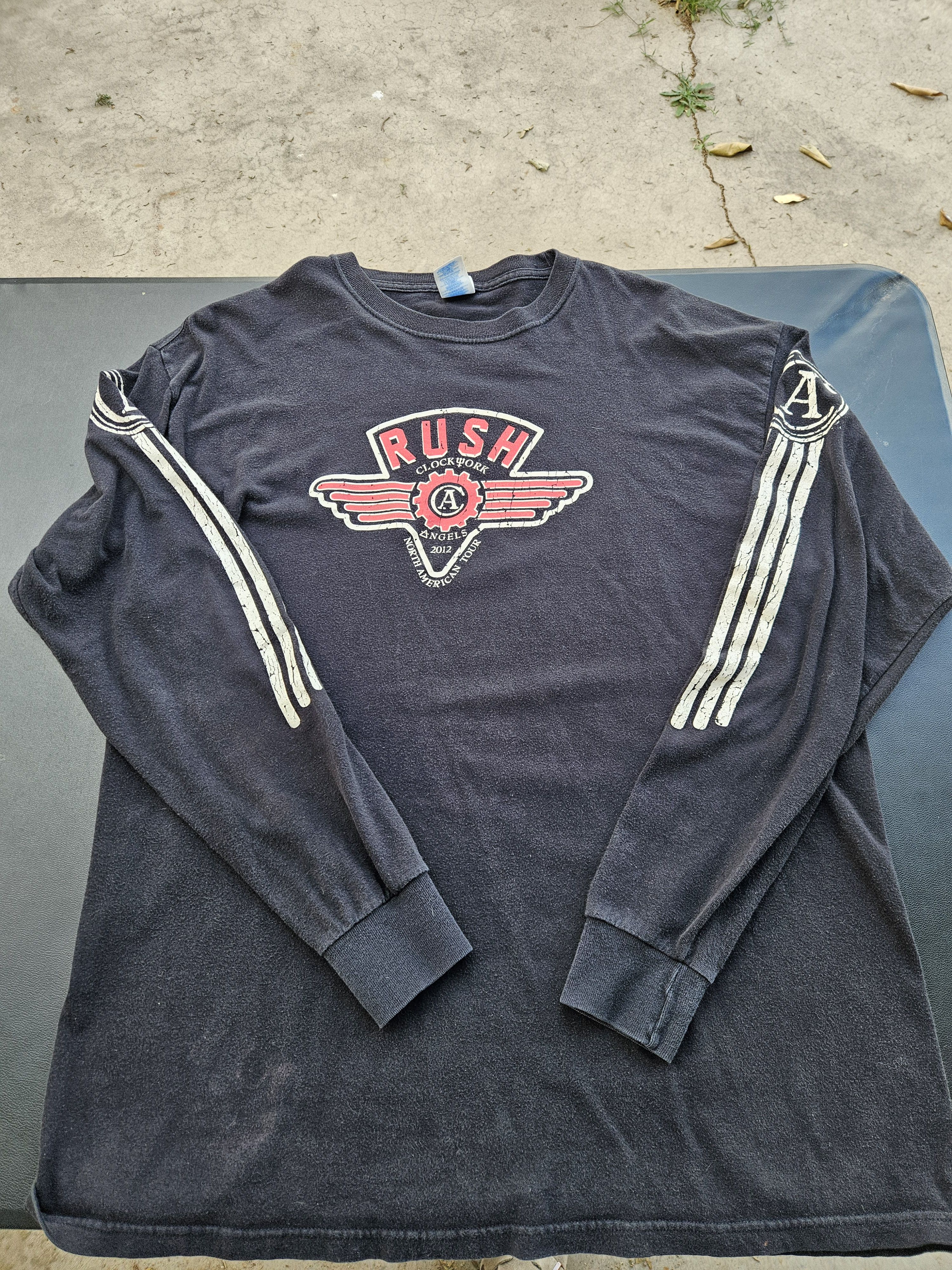 Other Rush 2012 Clockwork Angel's Tour Y2K Longsleeve M&O Knits Size US XL / EU 56 / 4 - 1 Thumbnail