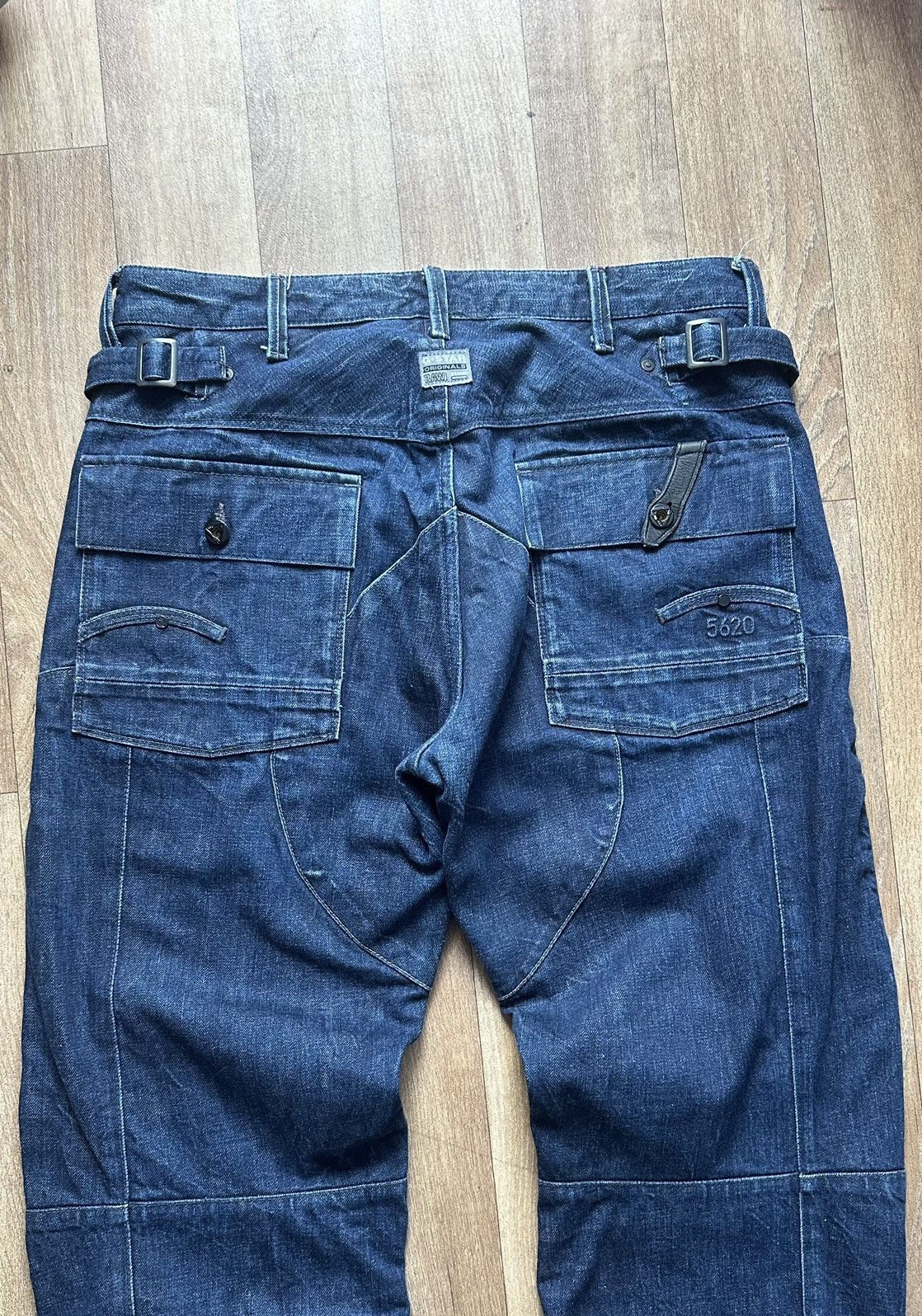 G-Star Vintage Y2K Baggy Pants G-Star Raw Denim Pants Size US 36 / EU 52 - 3 Thumbnail