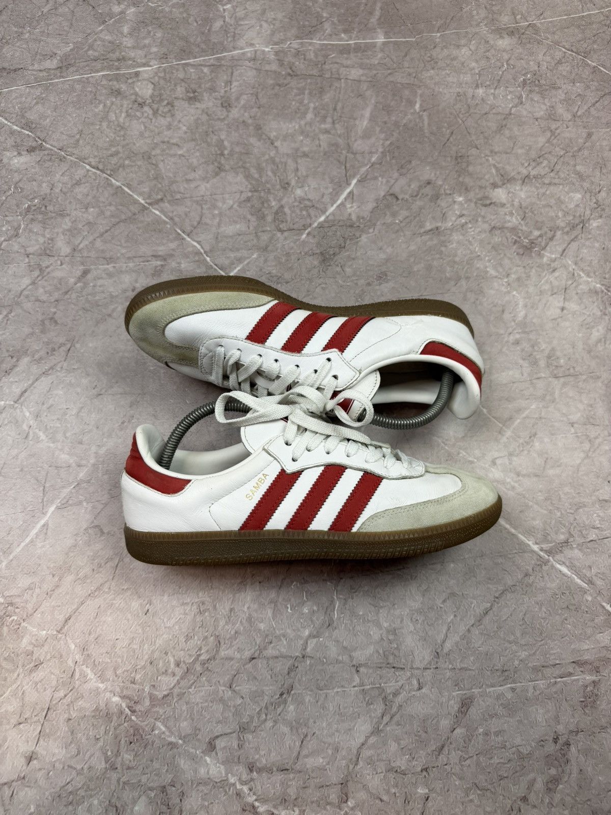 Adidas Adidas Vintage Samba White Size US 8 / EU 41 - 12 Thumbnail