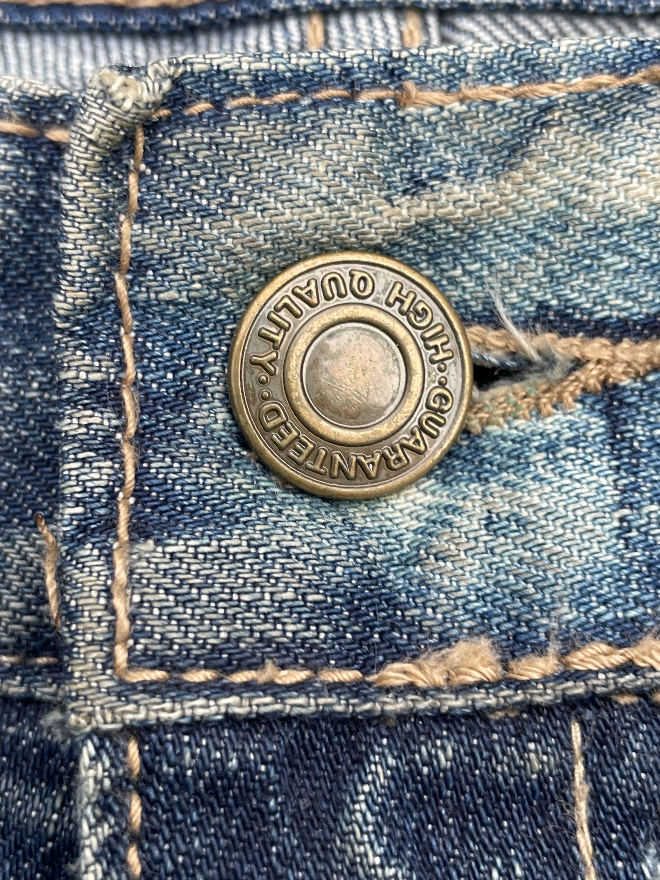 Designer Dsquared2 Custom Distresed Denim Size US 31 - 14 Thumbnail