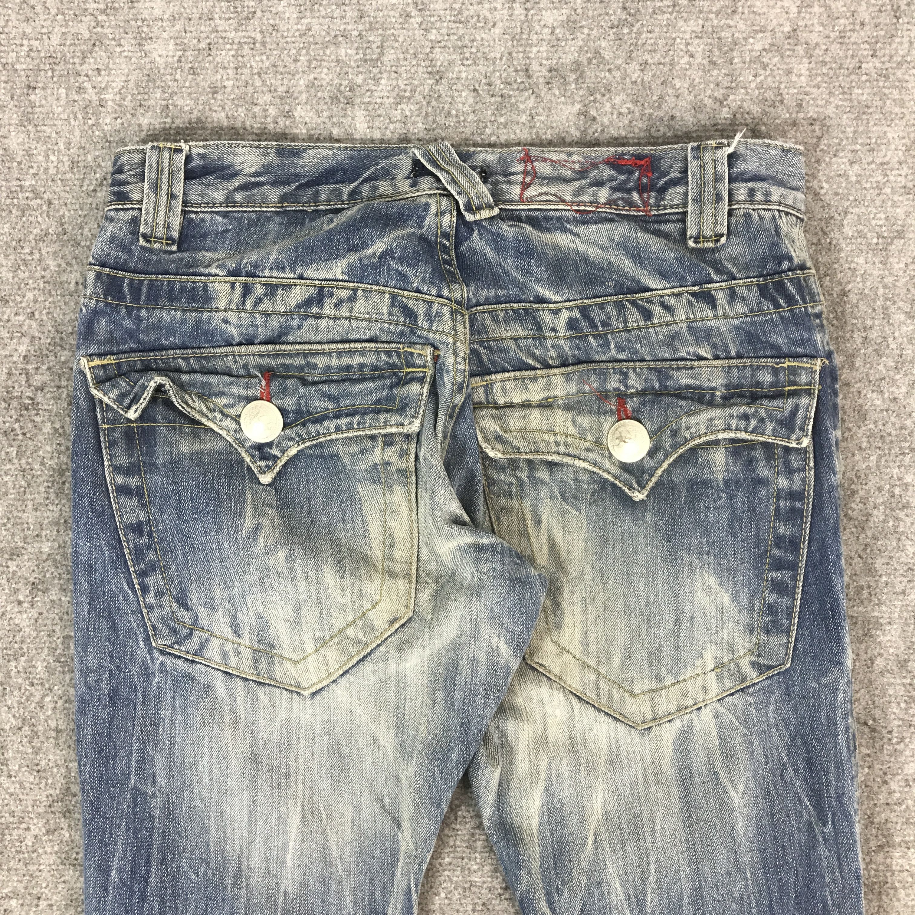 In The Attic FLARE IN THE ATTIC IFSIXWASNINE BOOTCUT DENIM JEANS PANTS Size US 28 / EU 44 - 5 Thumbnail
