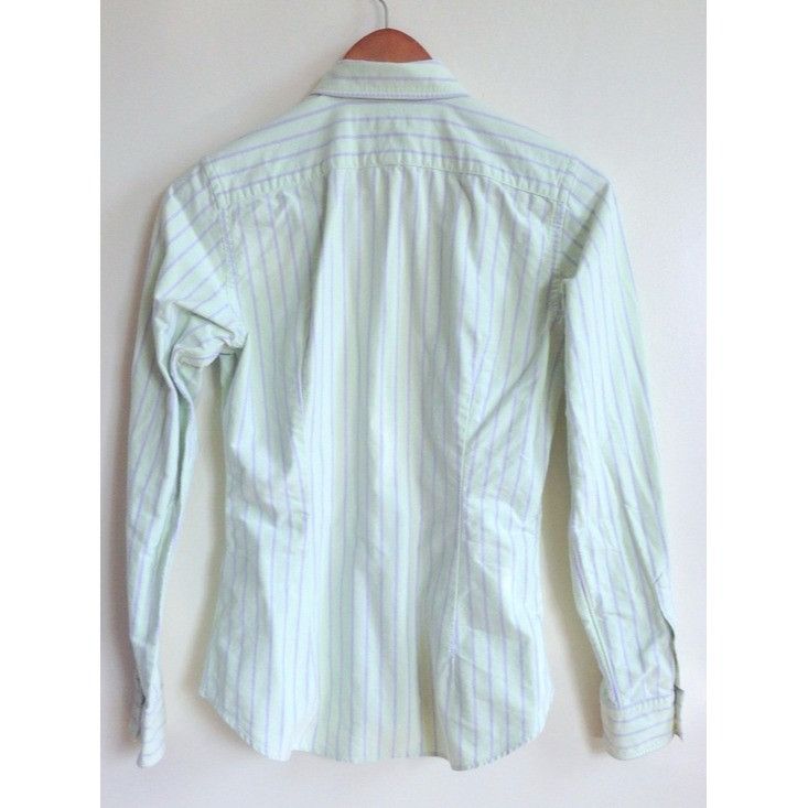Ralph Lauren Vintage Ralph Lauren Blue Label Slim Fit Oxford Shirt Stripe Size M / US 6-8 / IT 42-44 - 10 Thumbnail