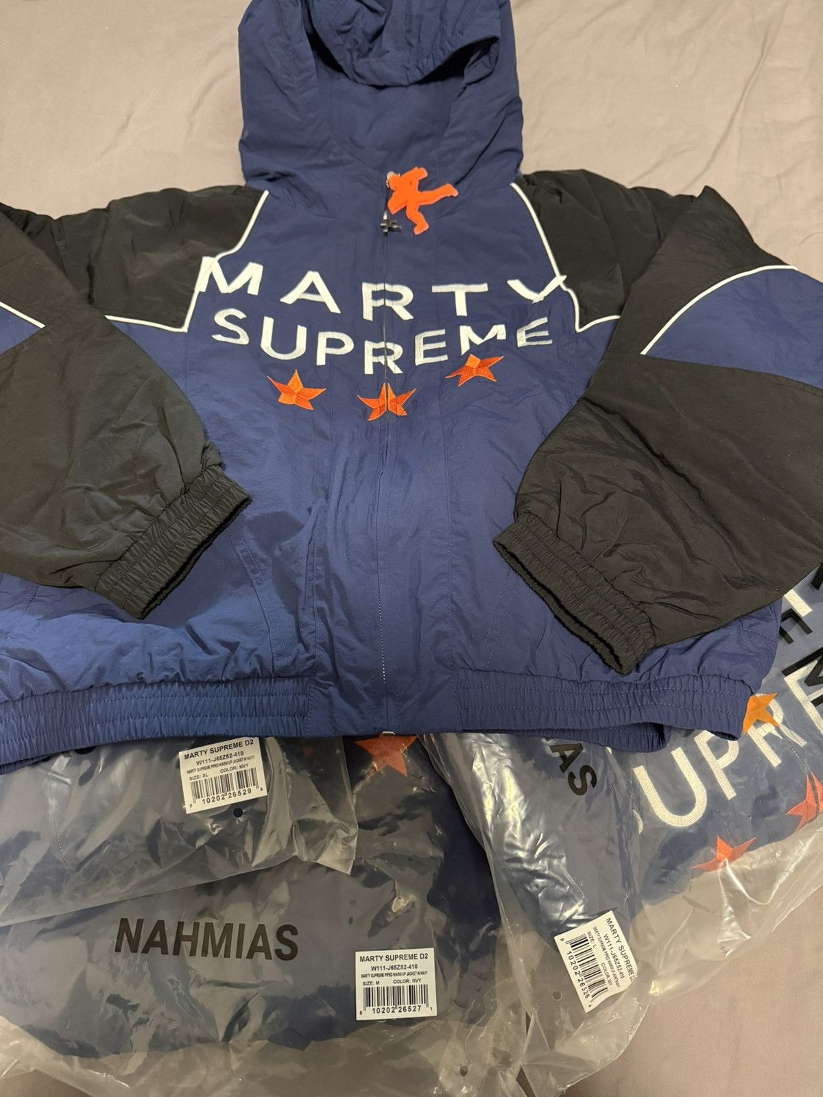 A24 × Nahmias NAHMIAS x Marty Supreme A24 classic piped warm up Jacket Size US M / EU 48-50 / 2 - 7 Thumbnail
